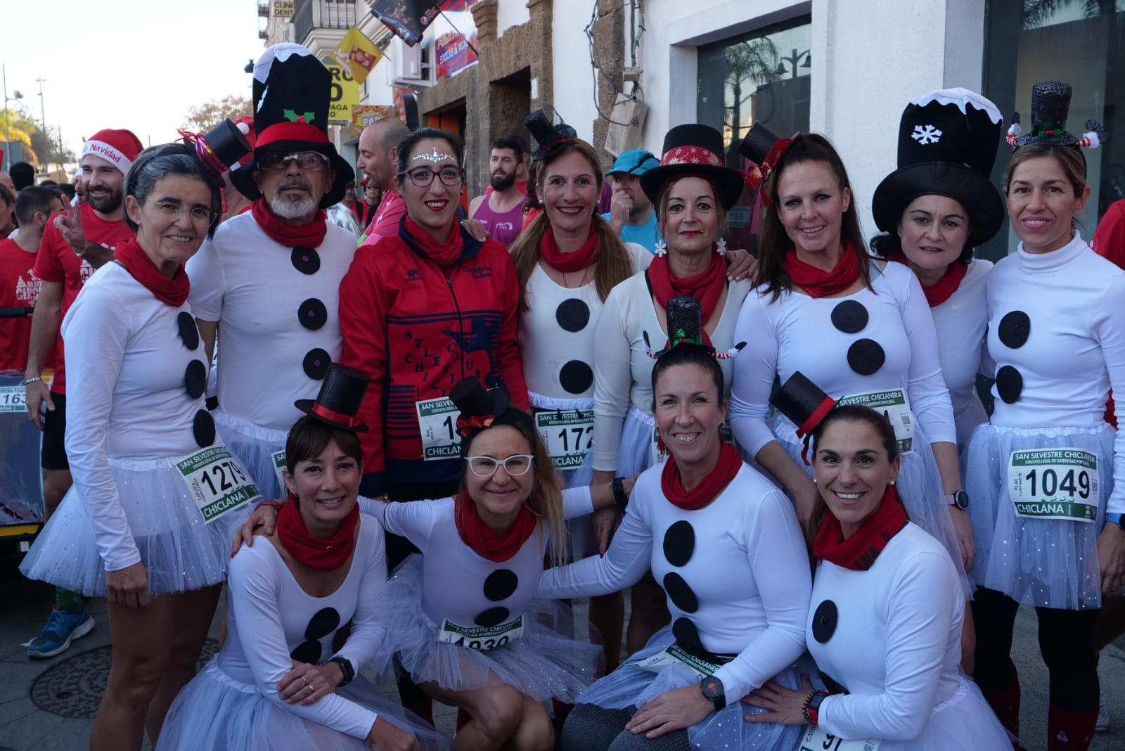 La San Silvestre de Chiclana, en imágenes
