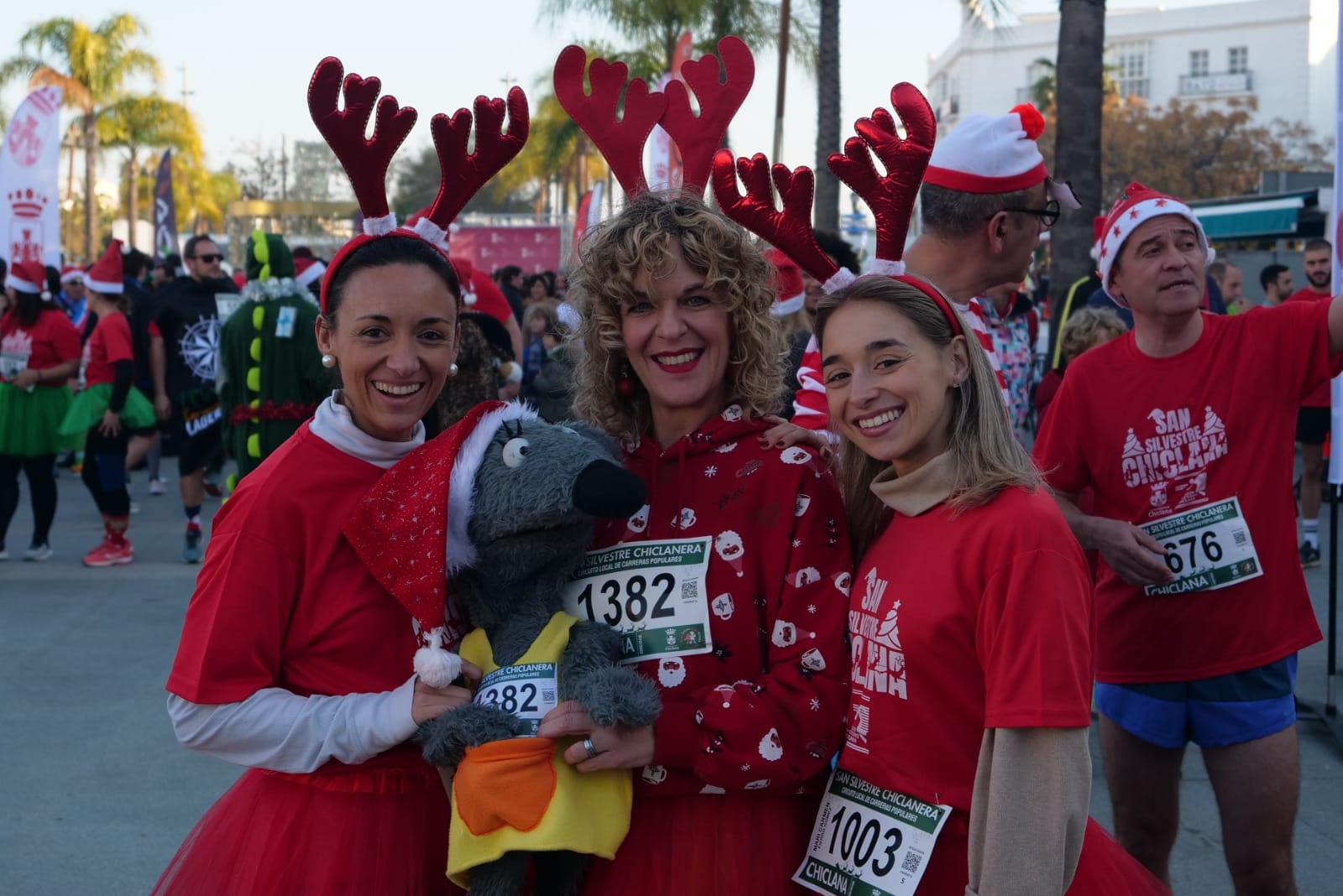 La San Silvestre de Chiclana, en imágenes
