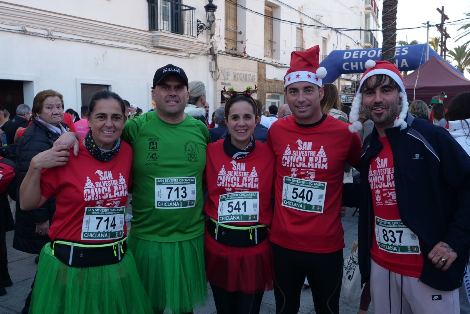 La San Silvestre de Chiclana, en imágenes