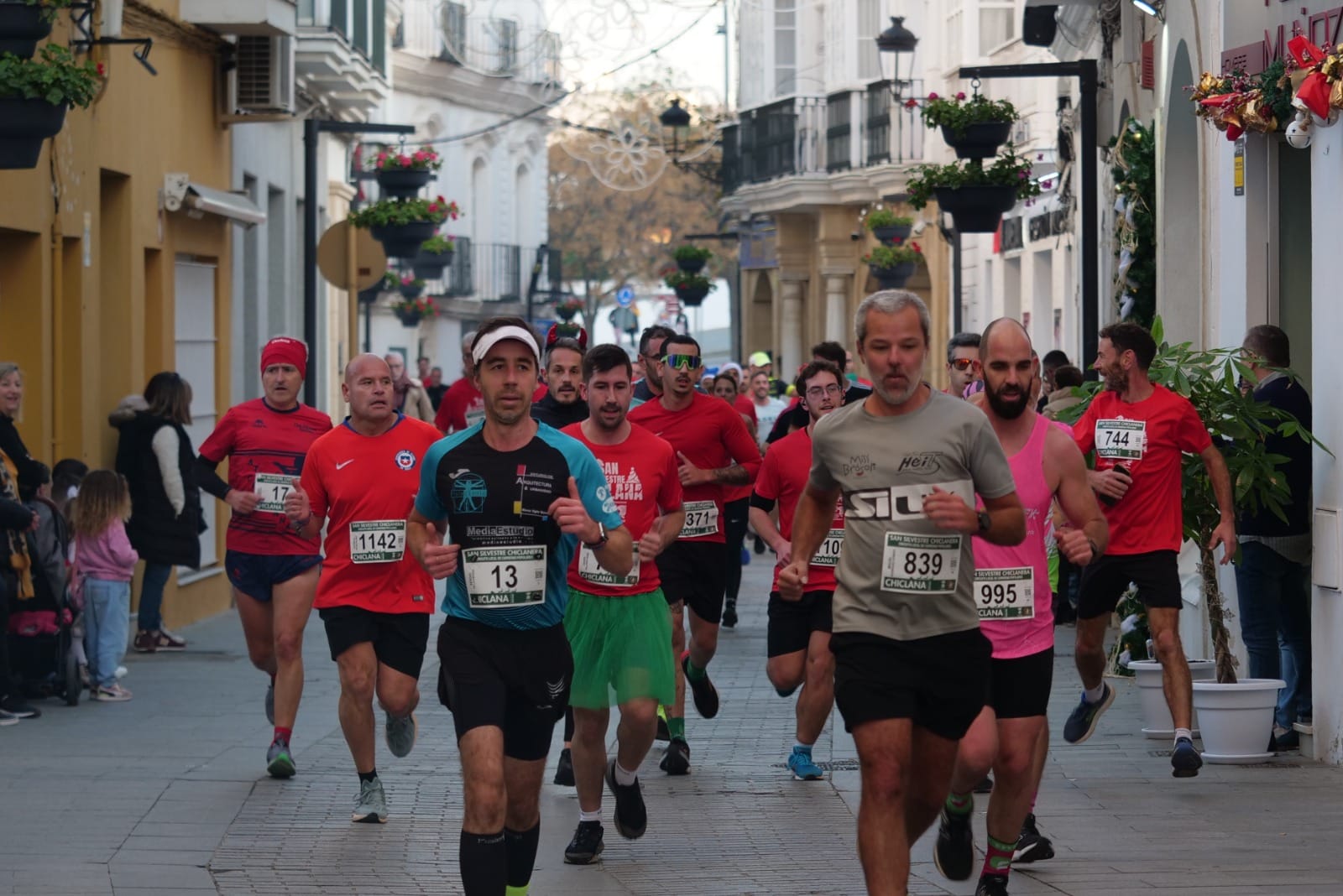 La San Silvestre de Chiclana, en imágenes