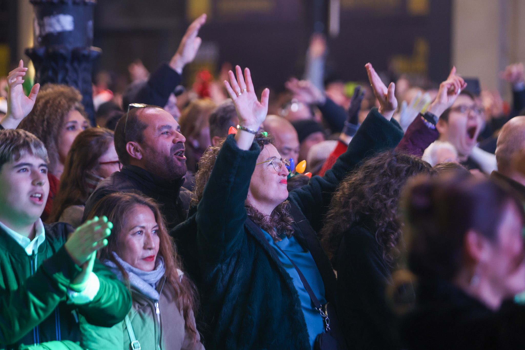El fin de año de Sevilla retransmitido por Telecinco, en imágenes