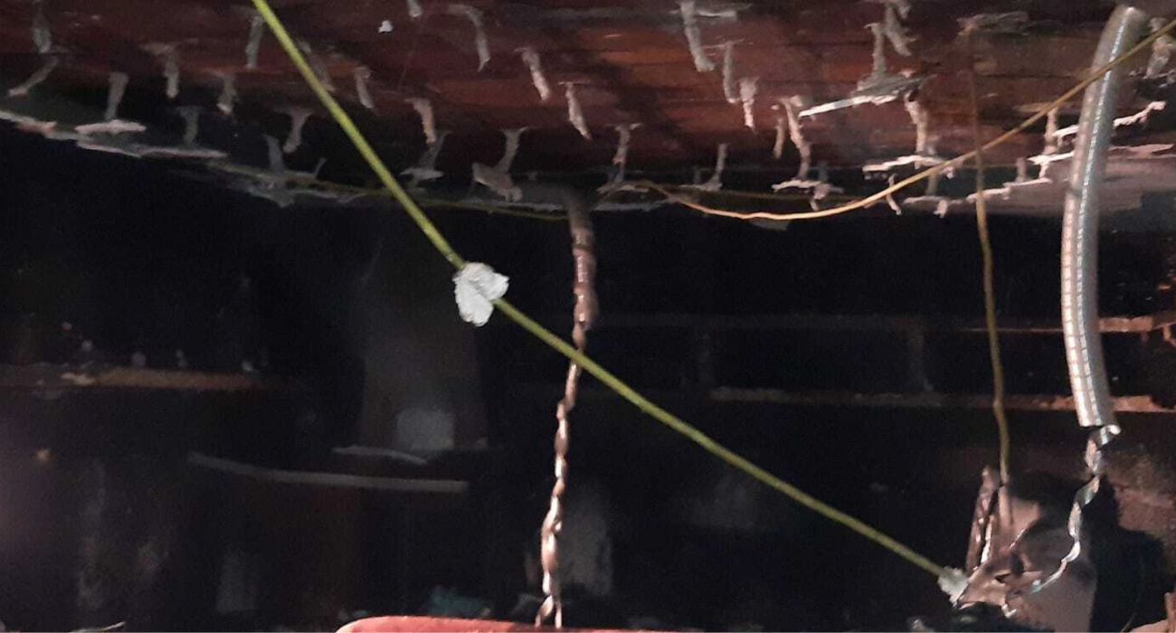 Imagen de archivo de un incendio.