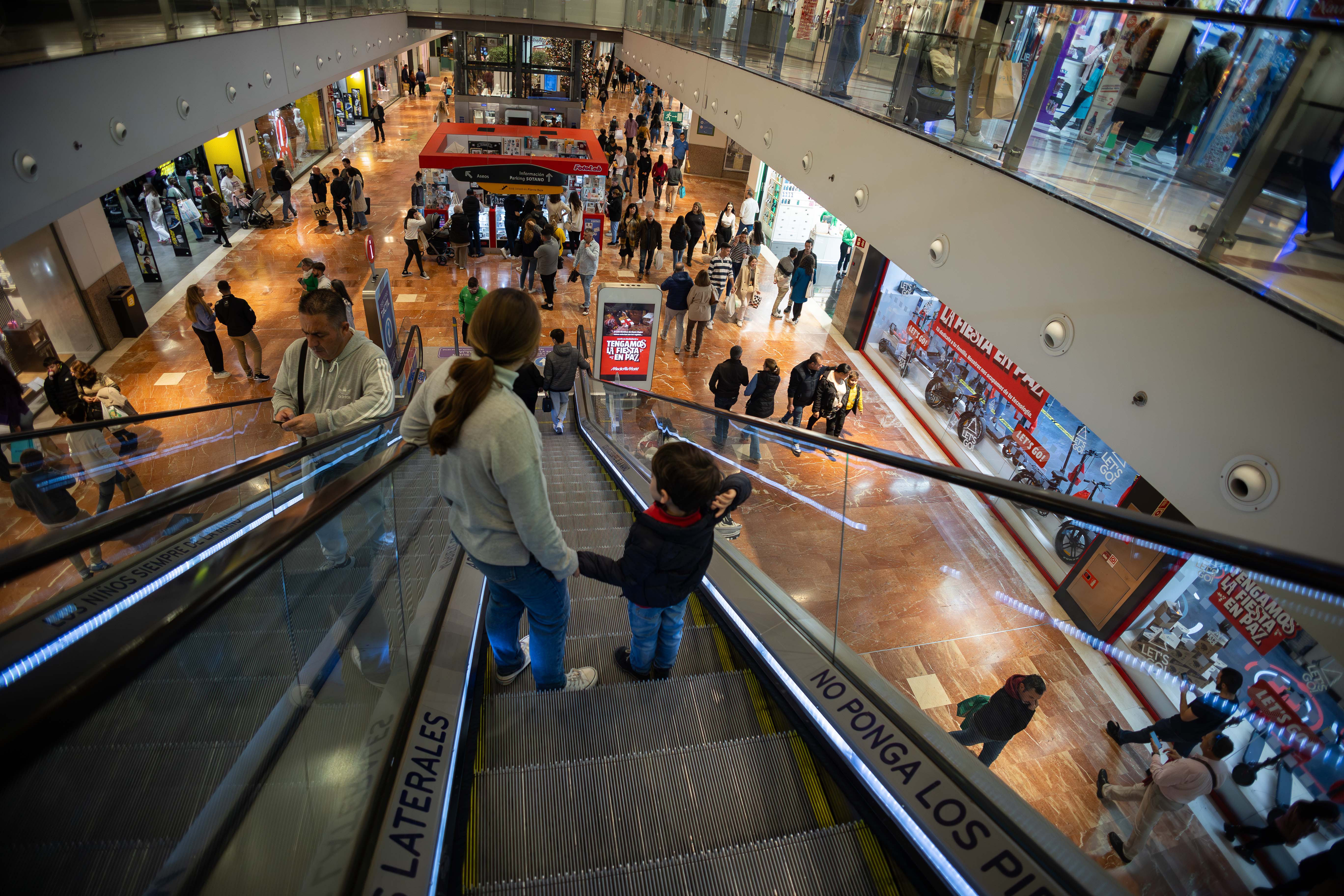 El centro comercial Área Sur, abierto este festivo, en una imagen reciente.
