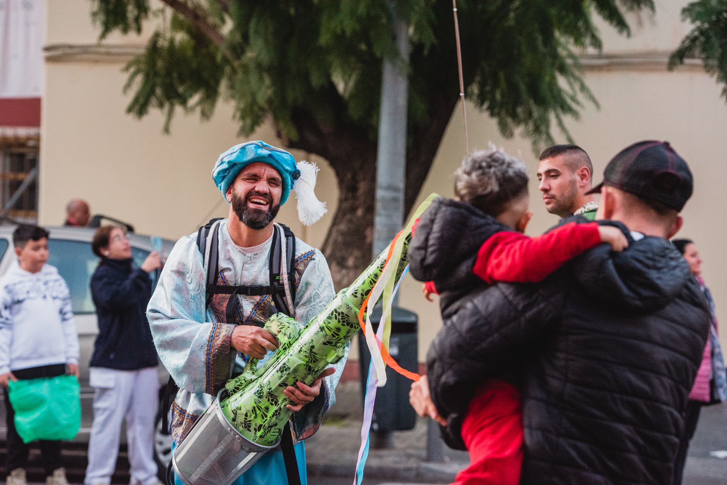 La cabalgata del Distrito Sur de Sevilla, en imágenes