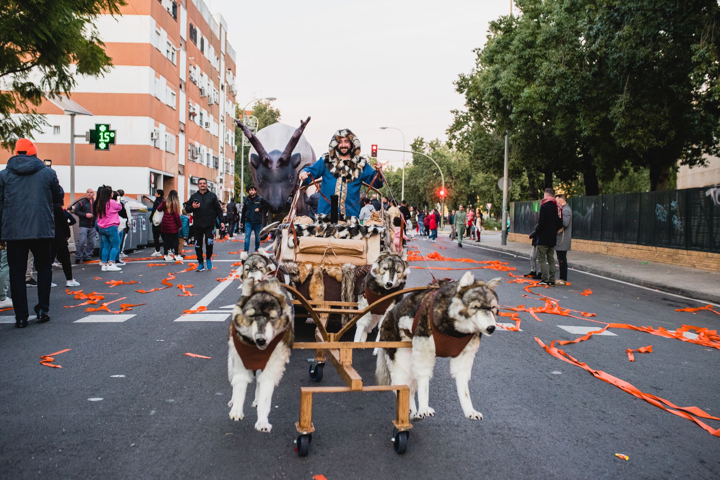 La cabalgata del Distrito Sur de Sevilla, en imágenes.