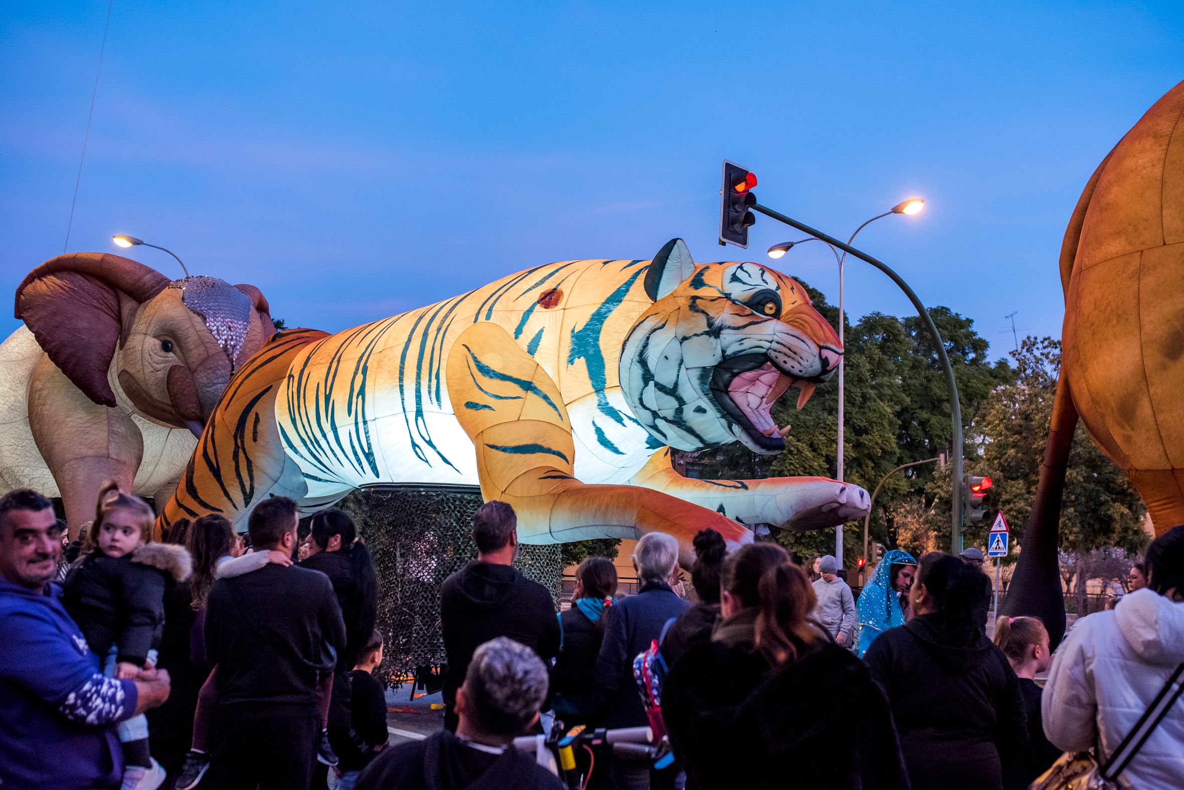 La cabalgata del Distrito Sur de Sevilla, en imágenes