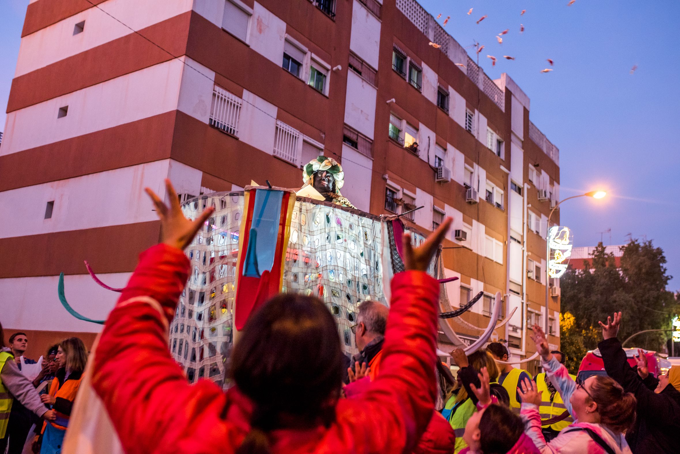 La cabalgata de Reyes Magos del Distrito Sur, este martes. La cabalgata de Reyes Magos del Distrito Sur, este martes.