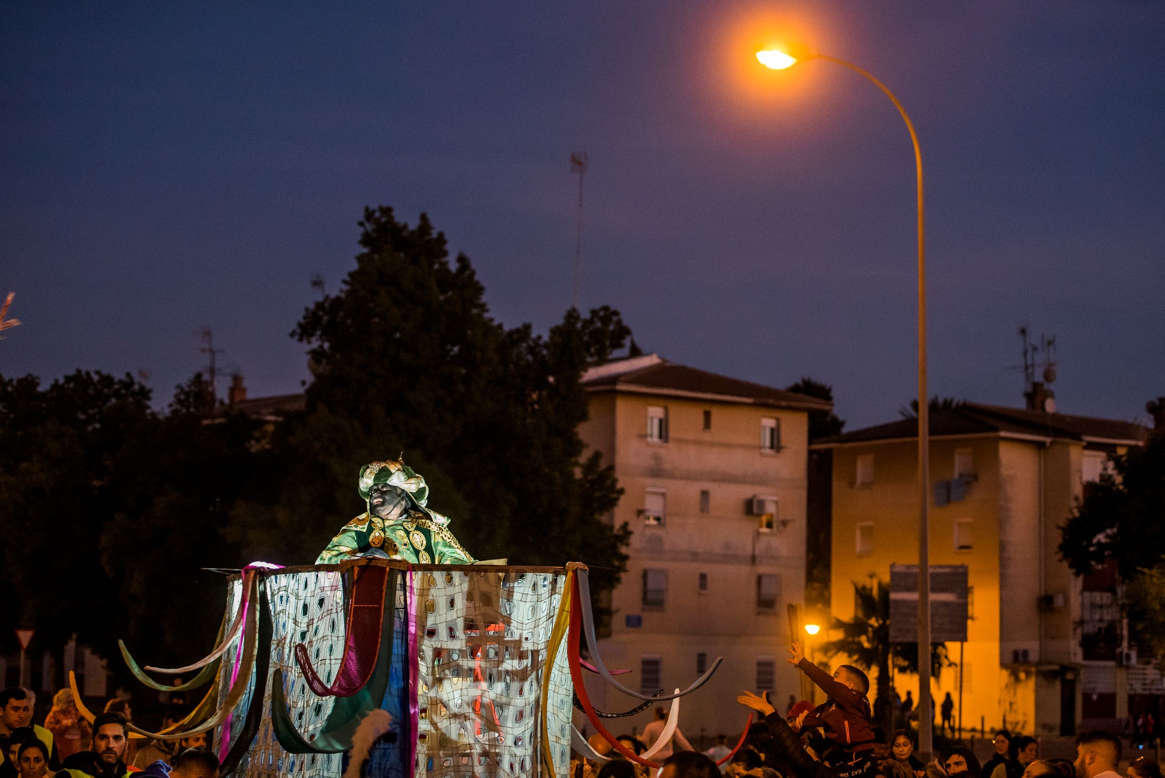 La cabalgata del Distrito Sur de Sevilla, en imágenes