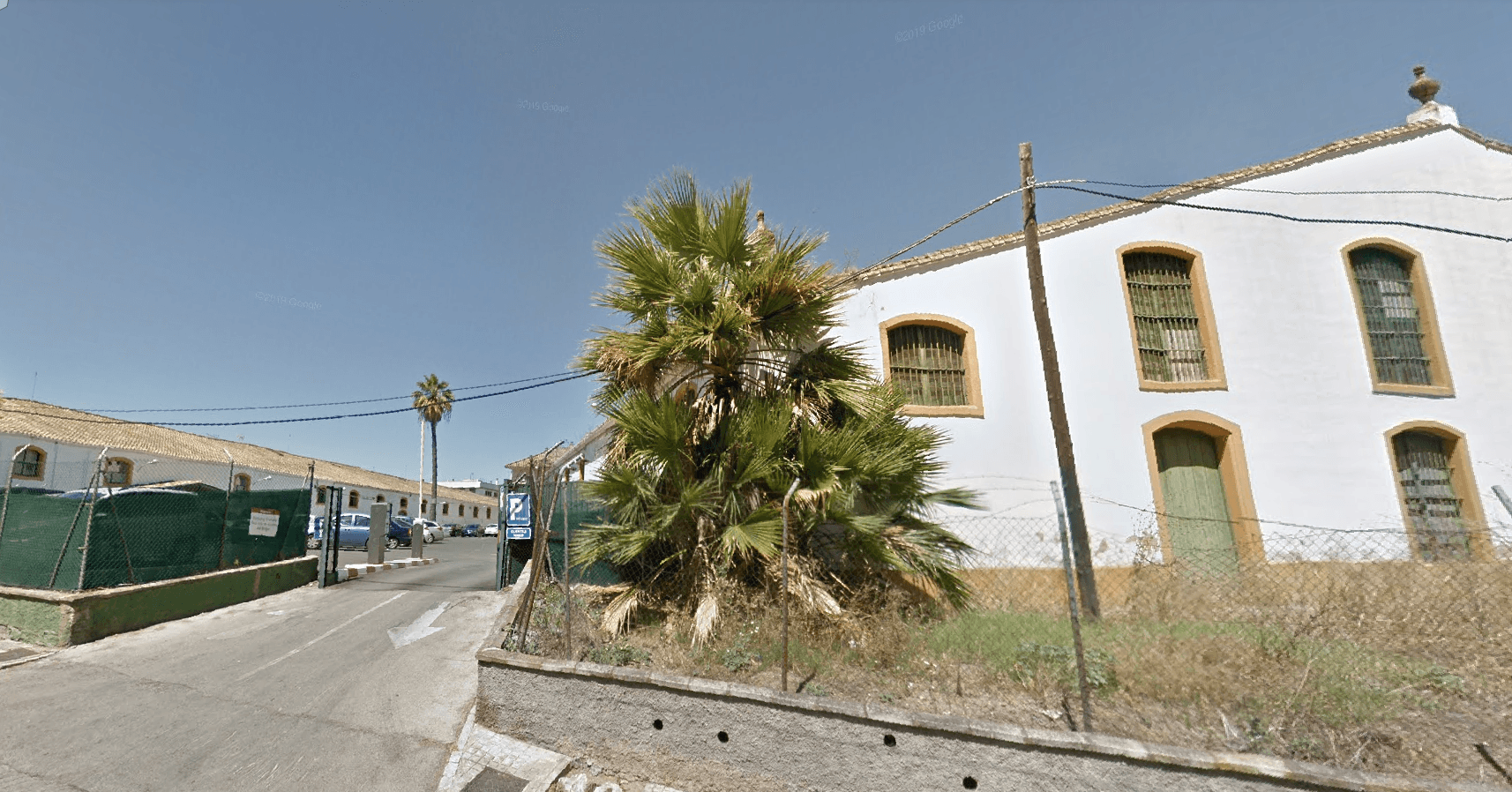 El casco bodeguero que se convertirá en viviendas, en una imagen de Google Maps.