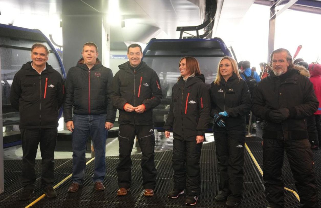 Inauguración de la telecabina.