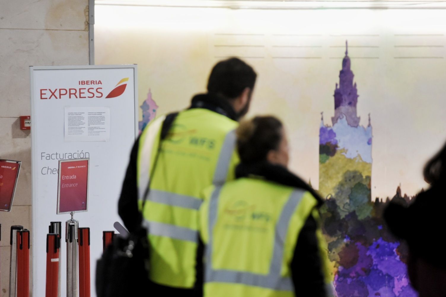 HUELGA IBERIA SEVILLA