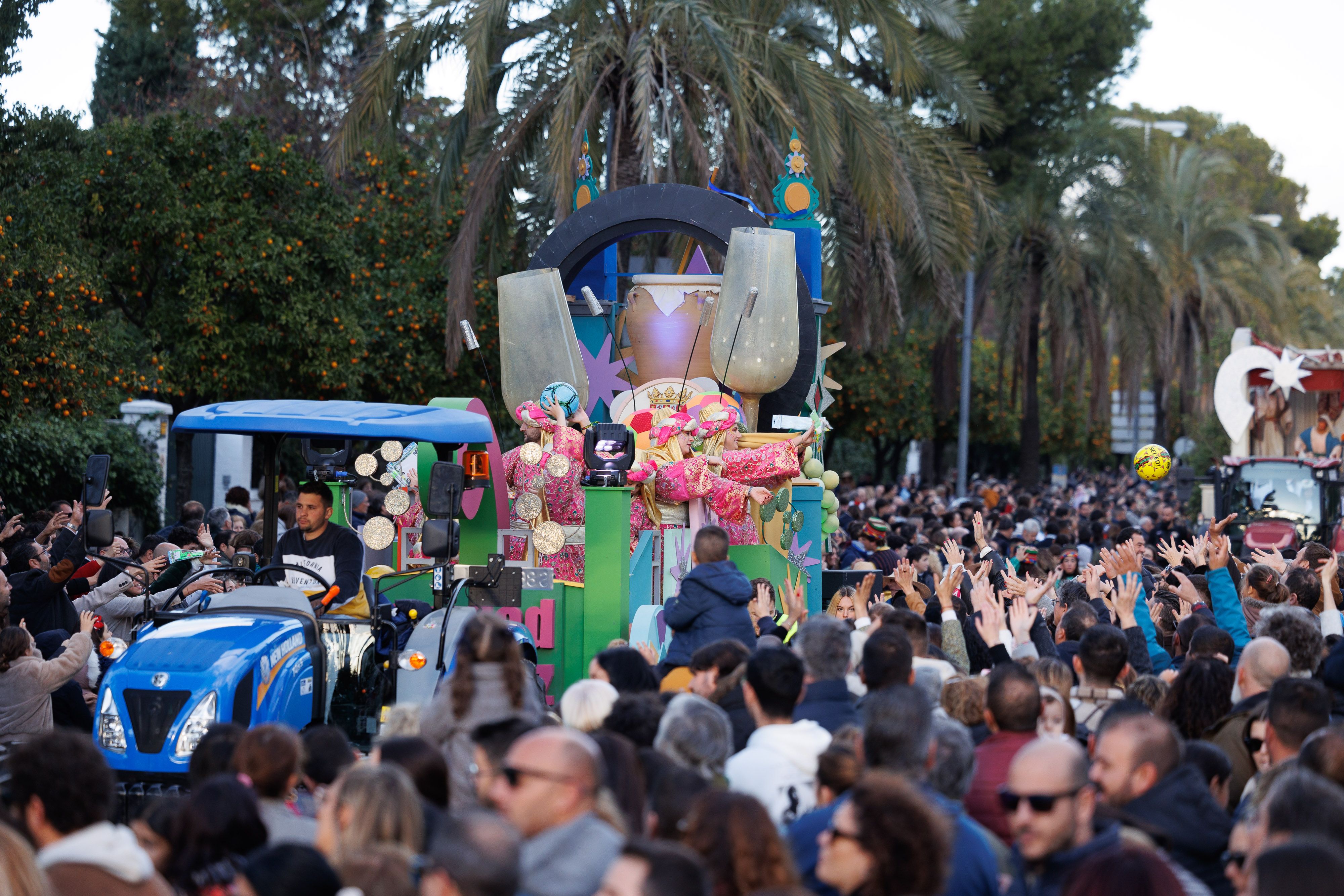 Cabalgata de Reyes 2024 en Jerez 