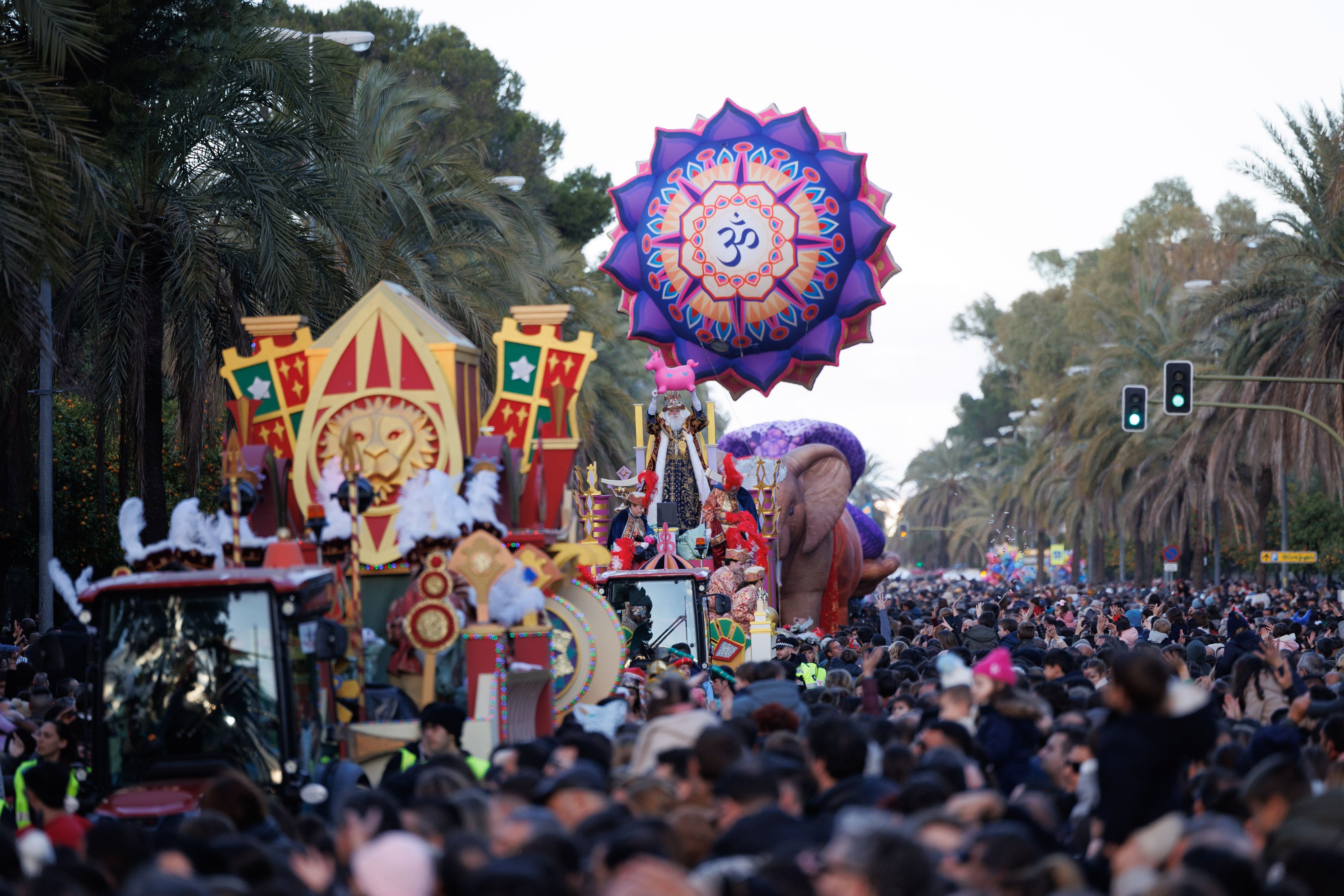 Cabalgata de Reyes 2024 en Jerez 