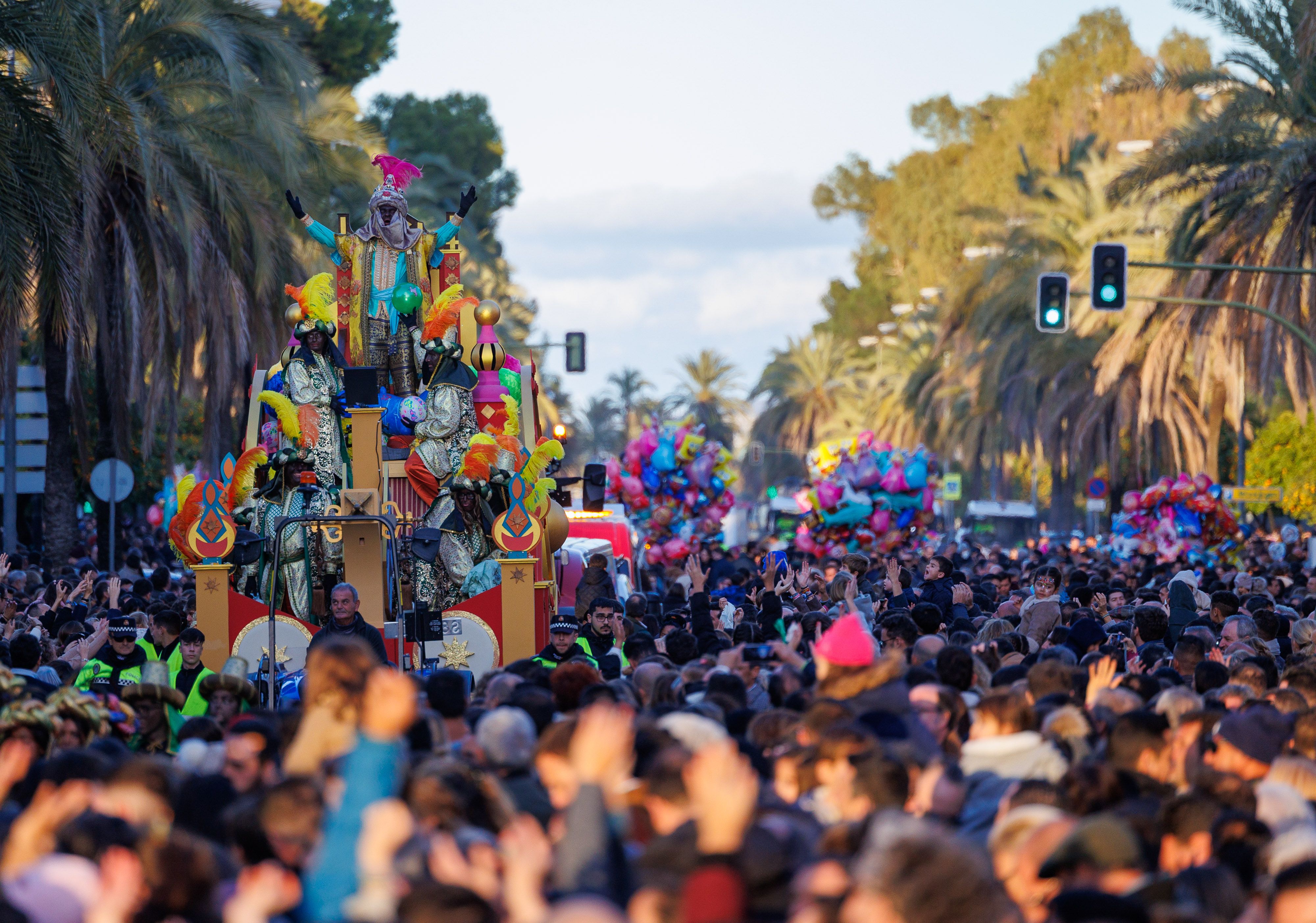 Cabalgata de Reyes 2024 en Jerez 