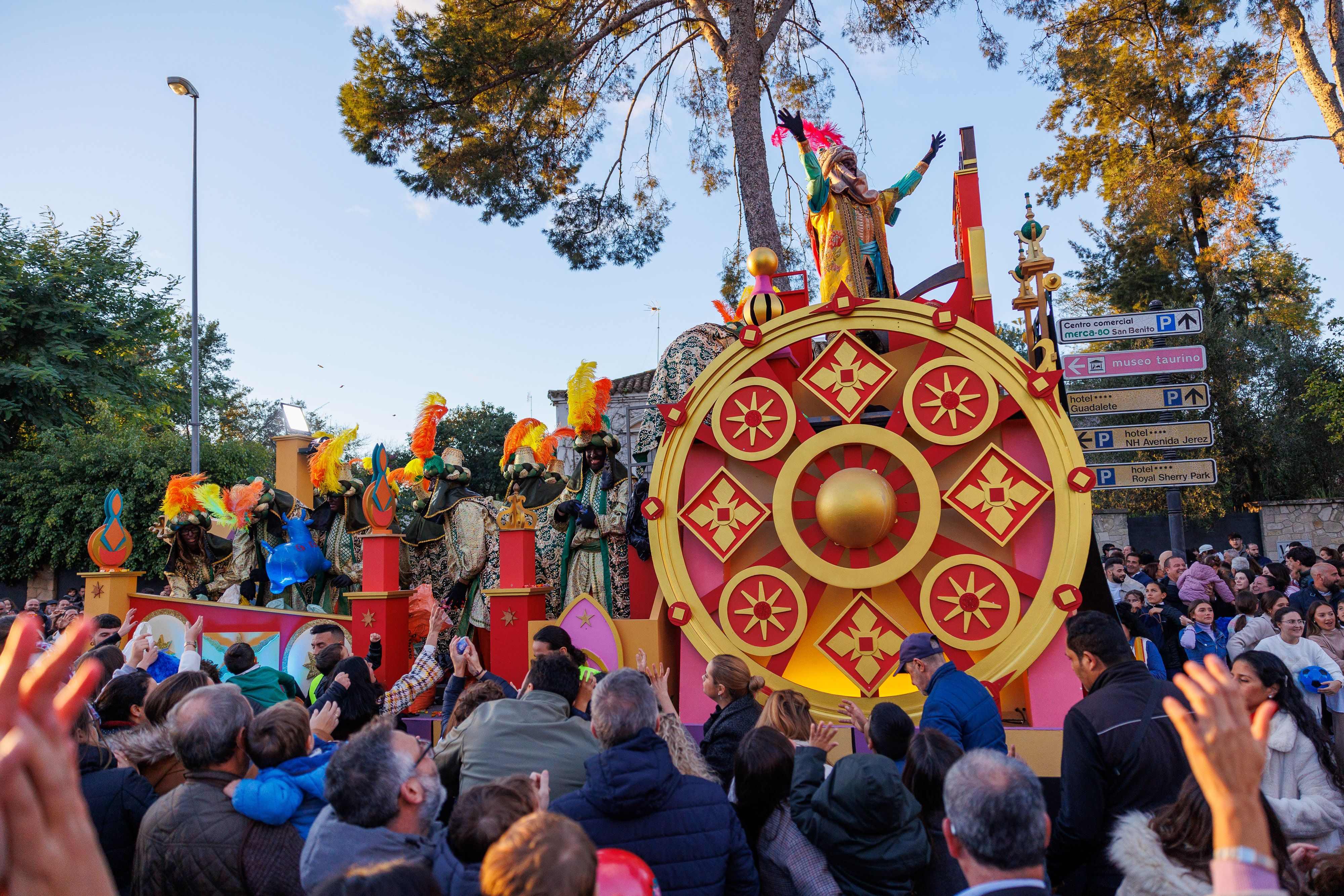 Cabalgata de Reyes 2024 en Jerez 