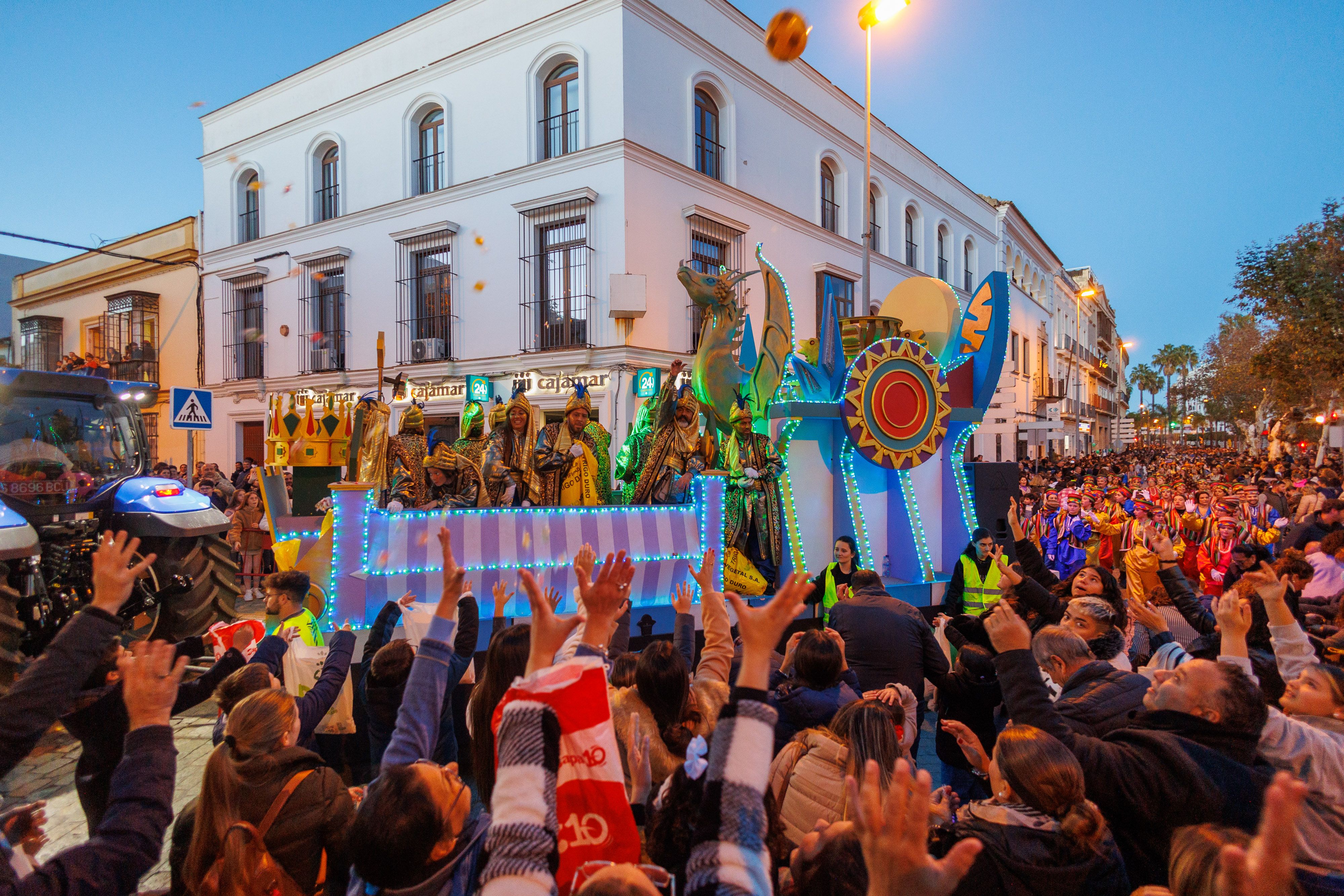Cabalgata de Reyes 2024 en Jerez