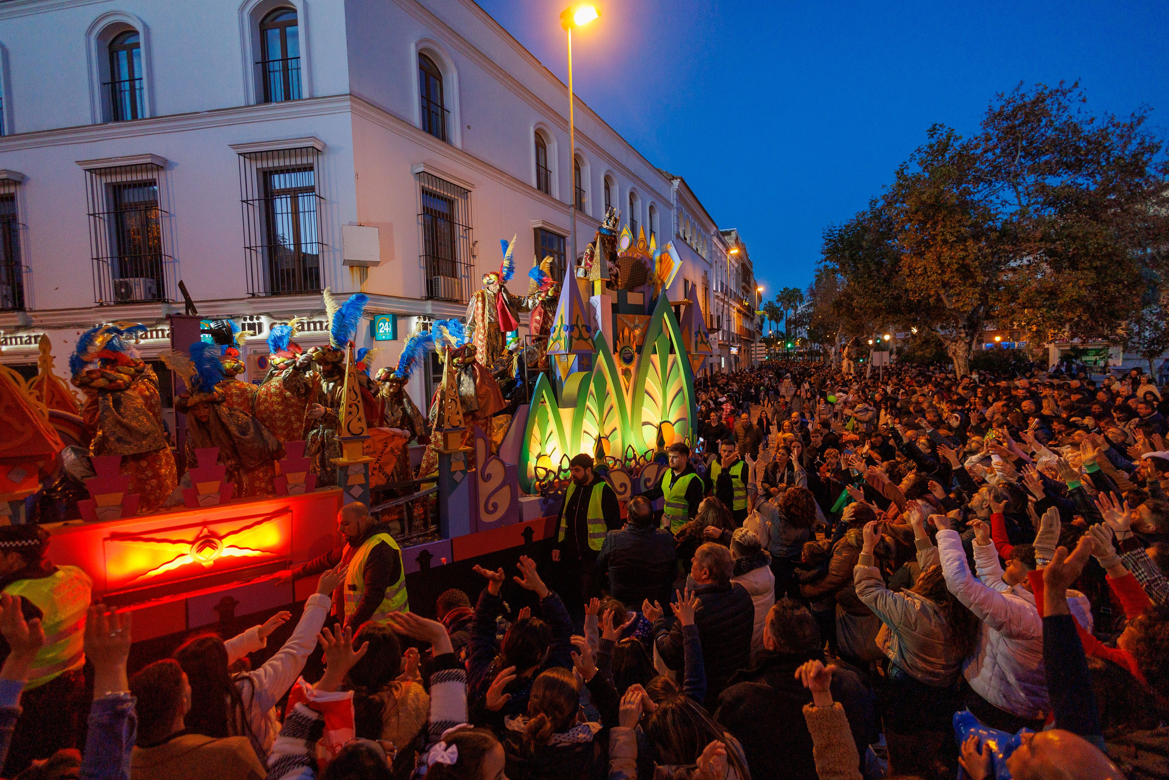 Cabalgata de Reyes 2024 en Jerez 