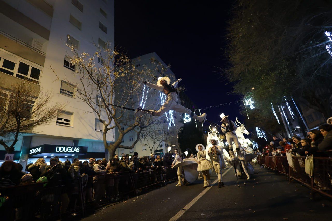 Un detalle de la Cabalgata de Cádiz.