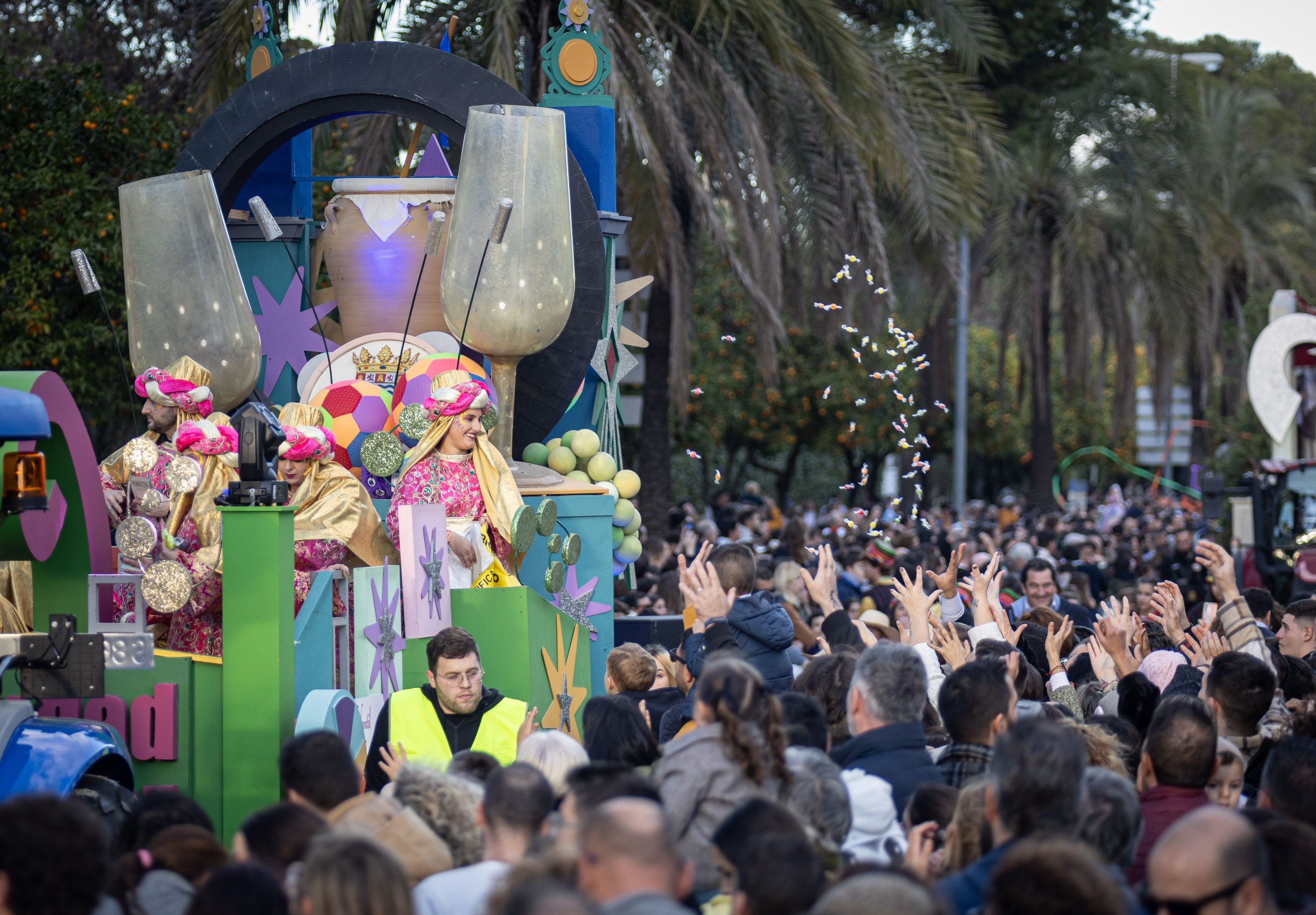 Cabalgata de Reyes 2024 en Jerez 