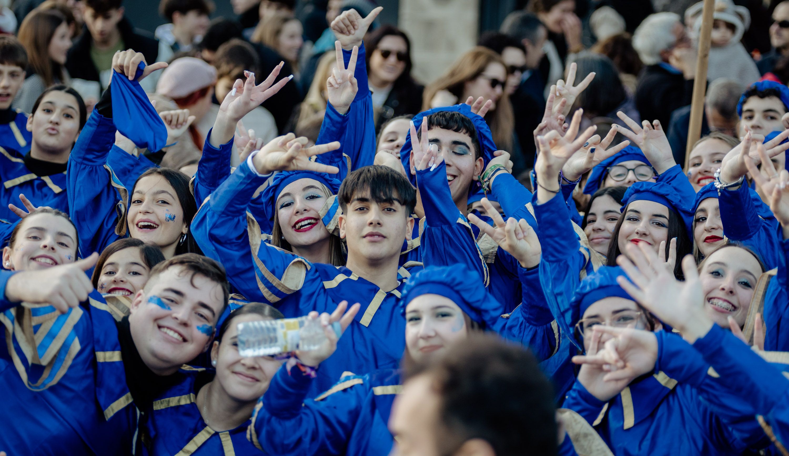 Cabalgata de Reyes 2024 en Jerez.