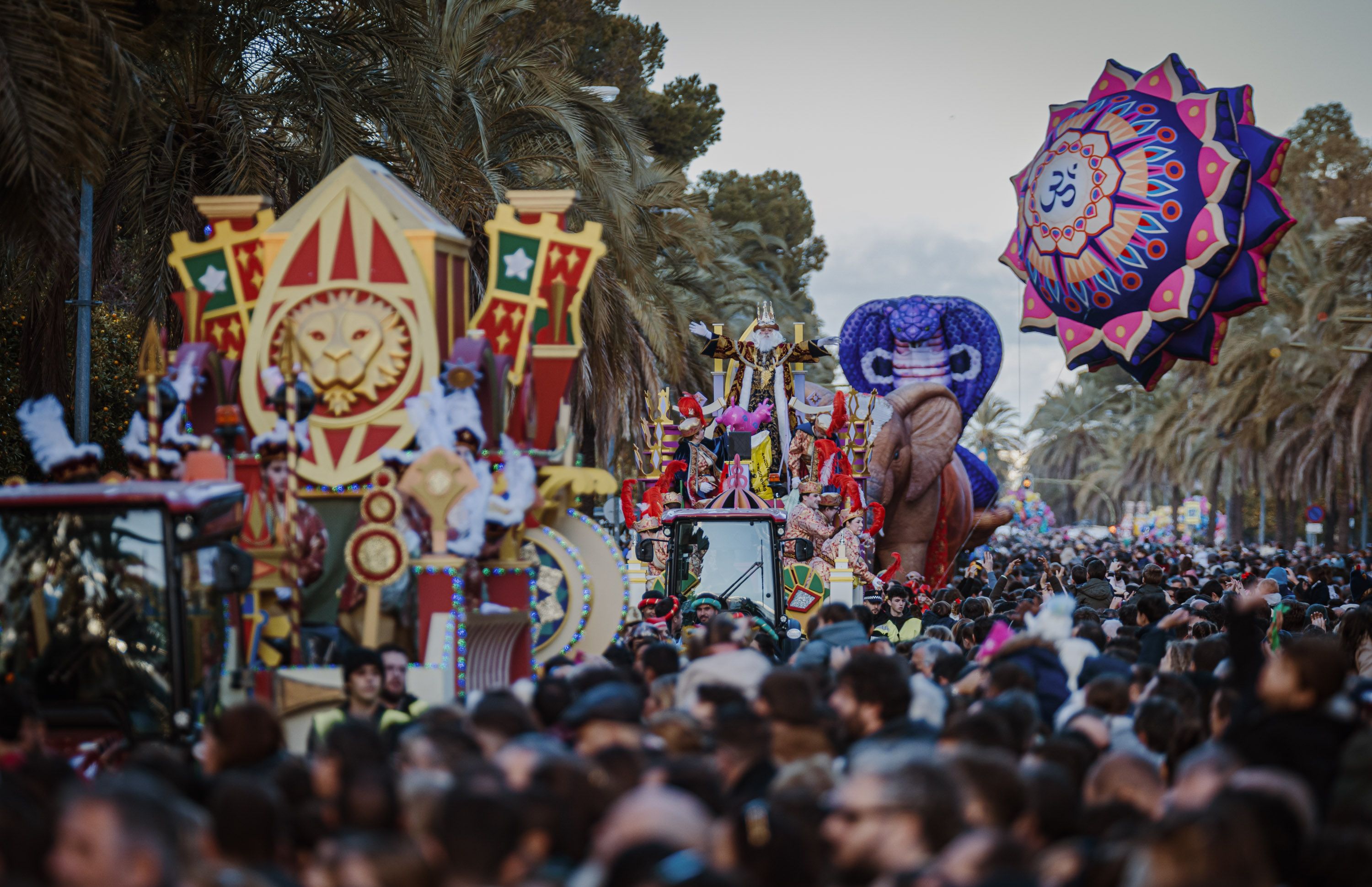 Cabalgata de Reyes 2024 en Jerez