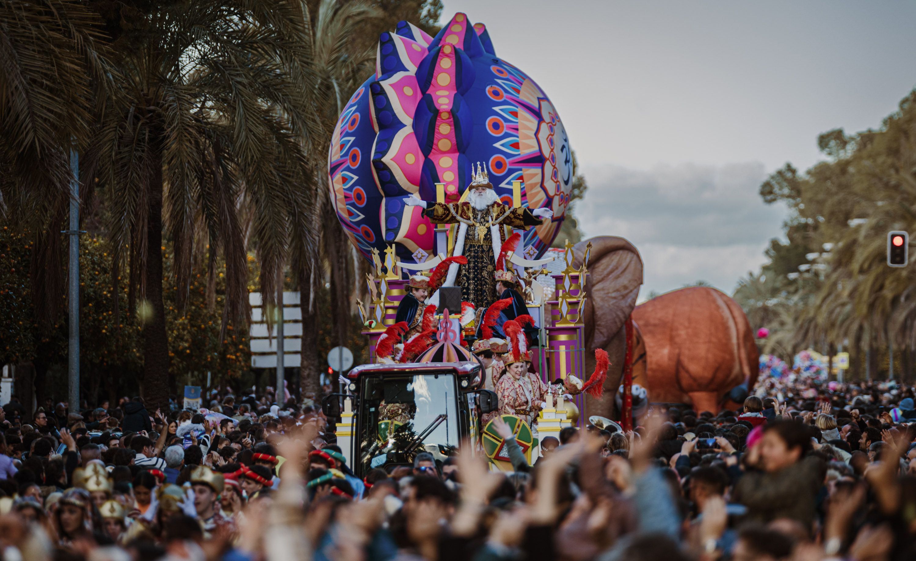 Cabalgata de Reyes 2024 en Jerez 