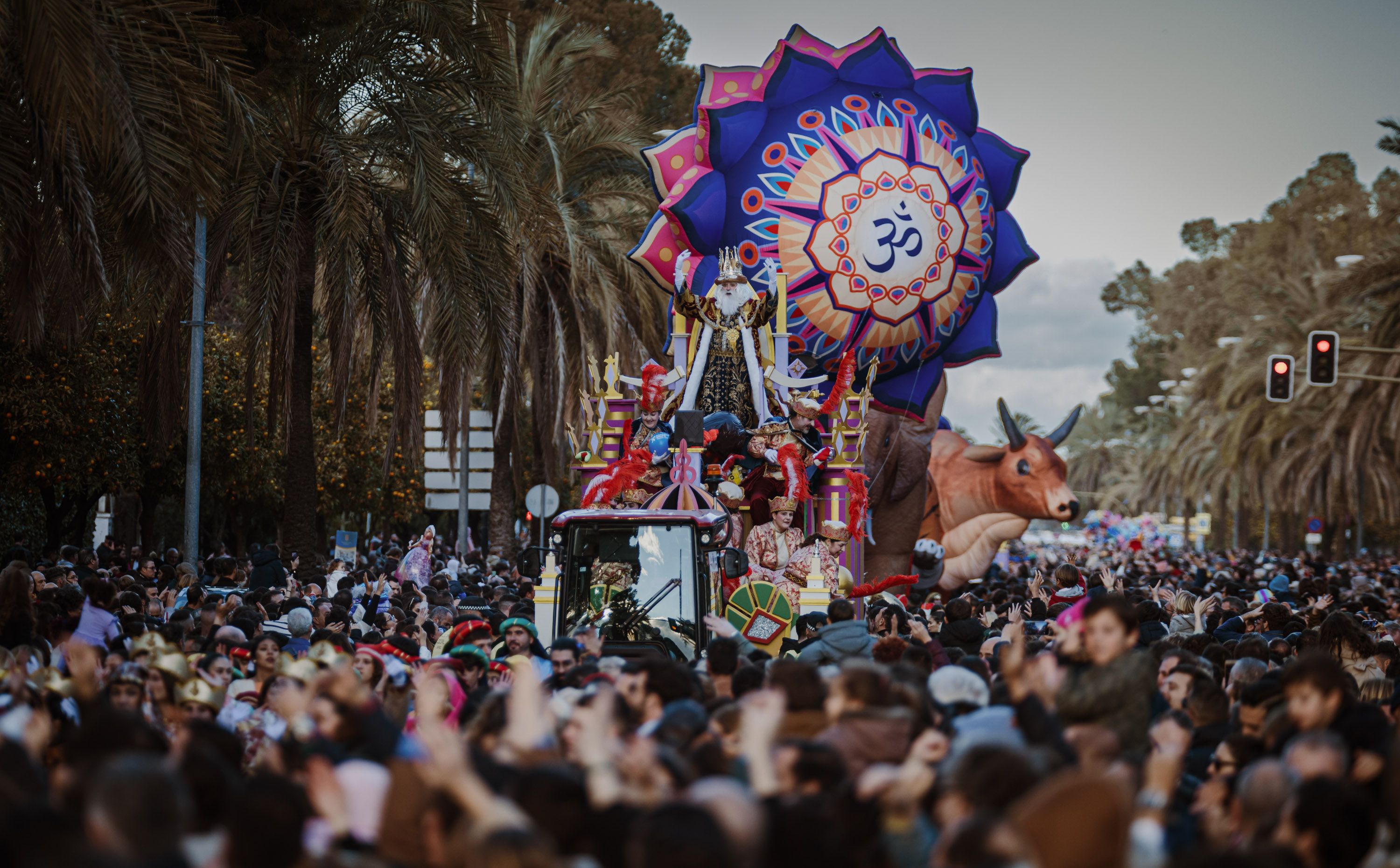 Cabalgata de Reyes 2024 en Jerez 