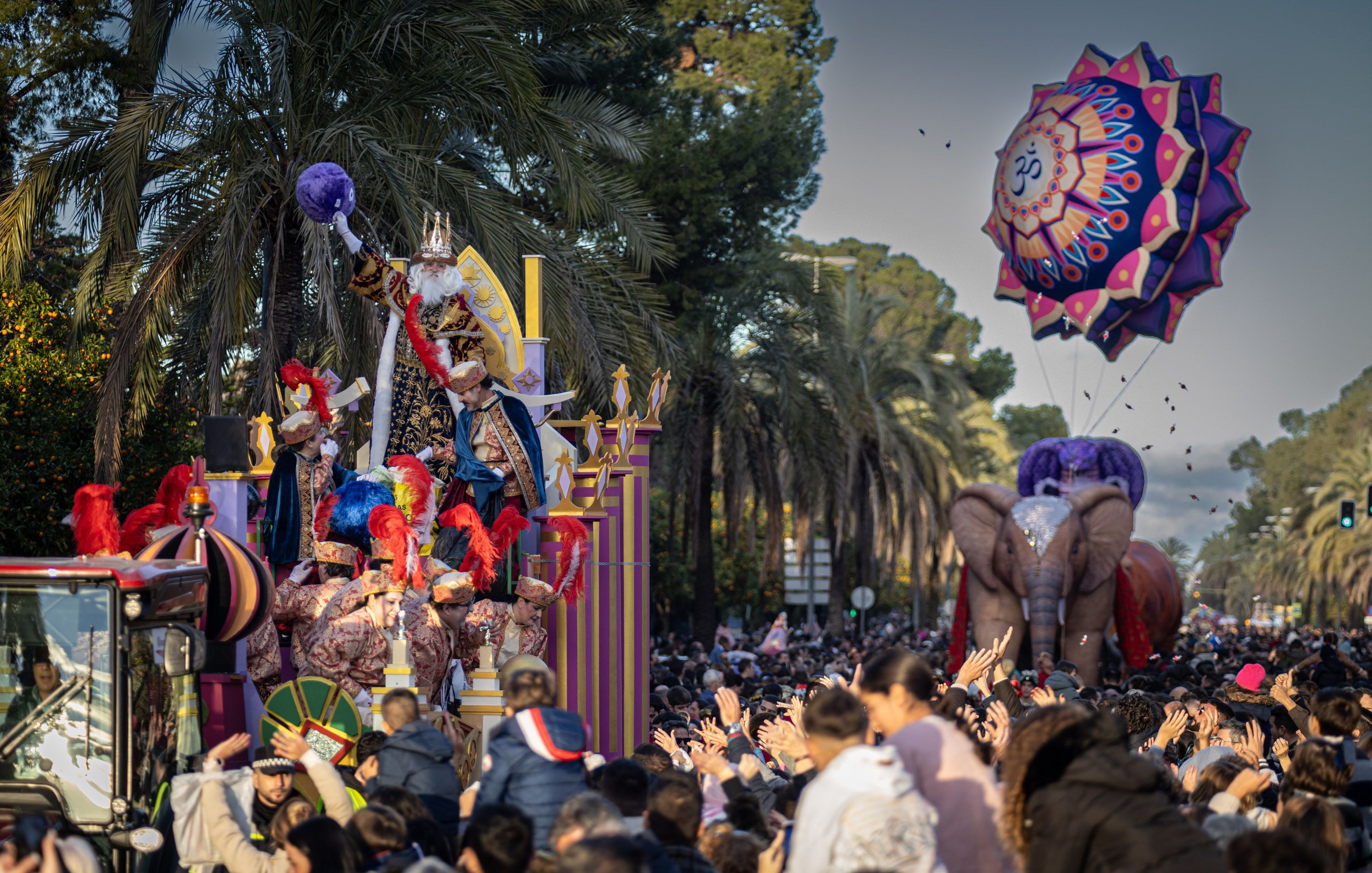 Cabalgata de Reyes 2024 en Jerez 