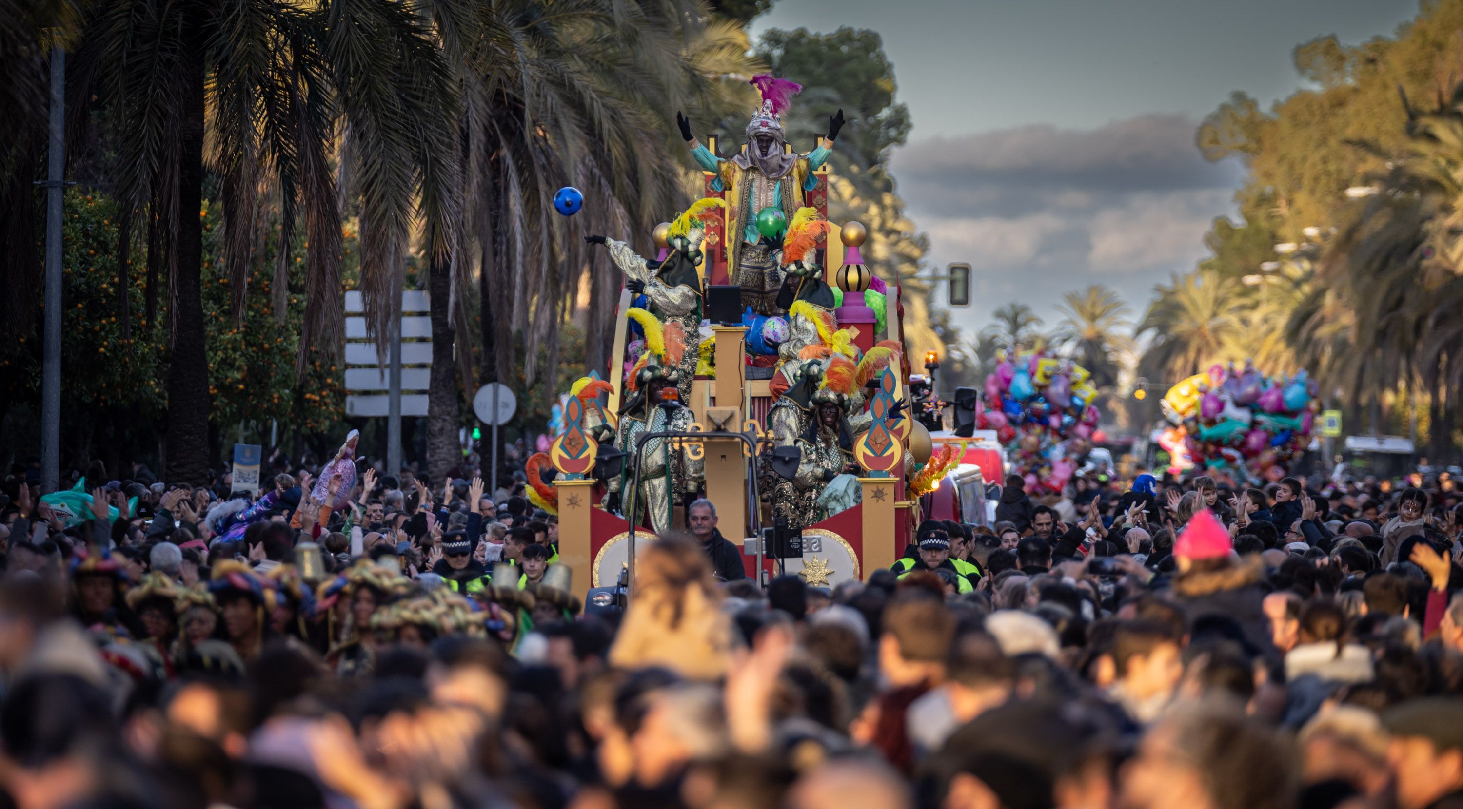 Cabalgata de Reyes 2024 en Jerez 