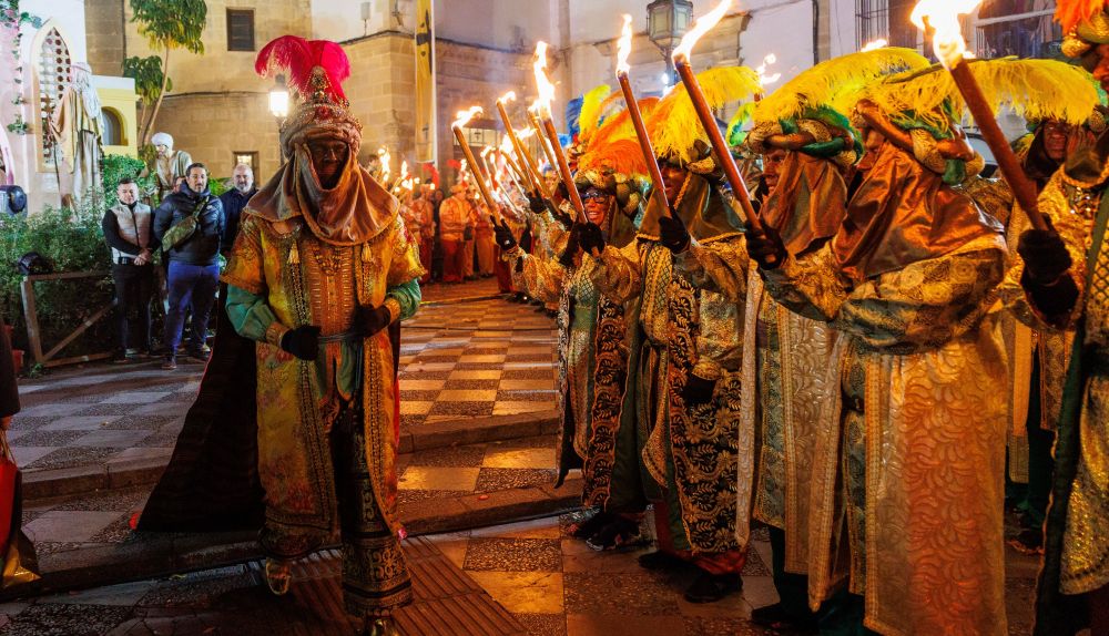 La adoración de los Reyes Magos de Jerez, en imágenes