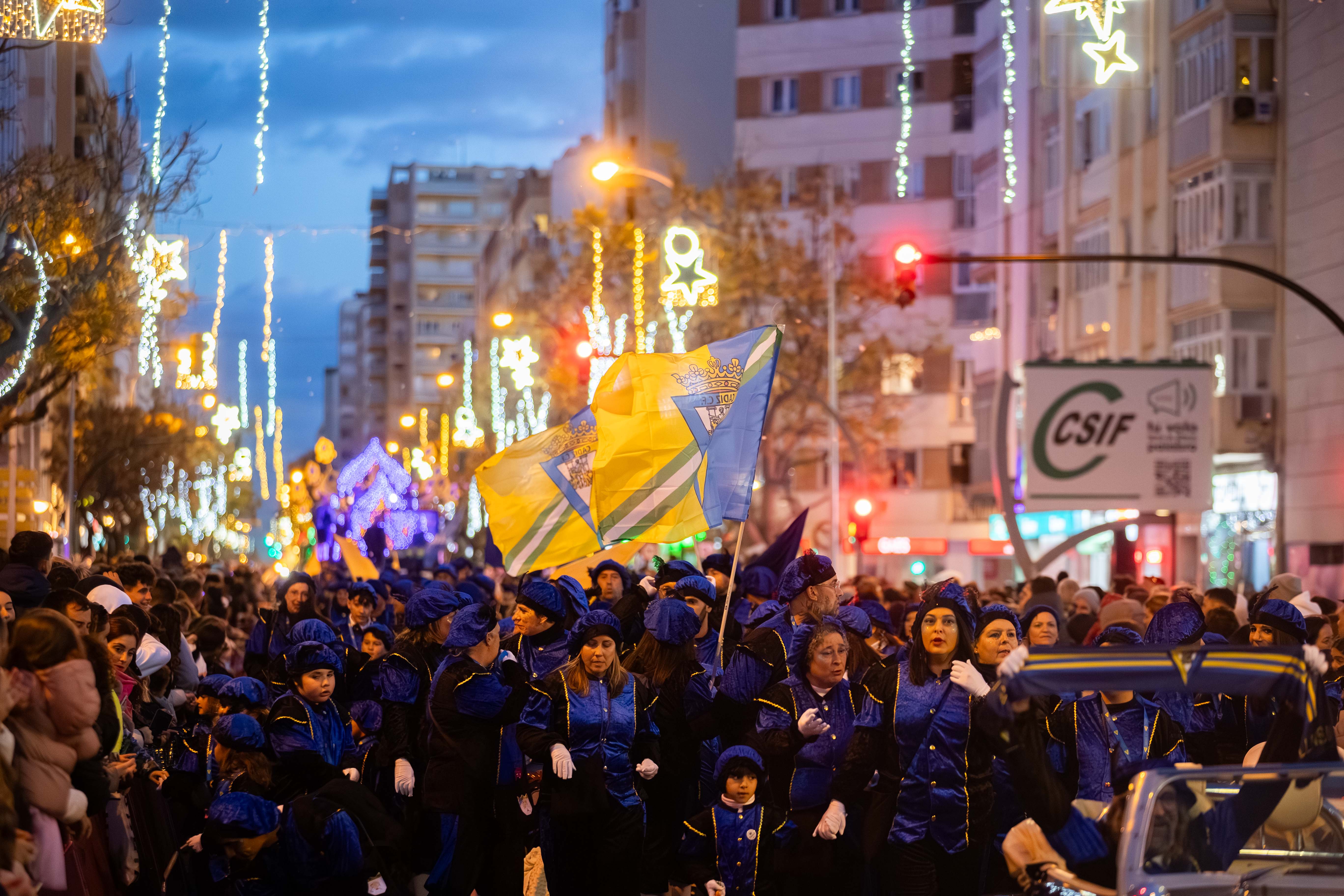 La cabalgata de los Reyes Magos en Cádiz, en imágenes La cabalgata de los Reyes Magos en Cádiz, en imágenes