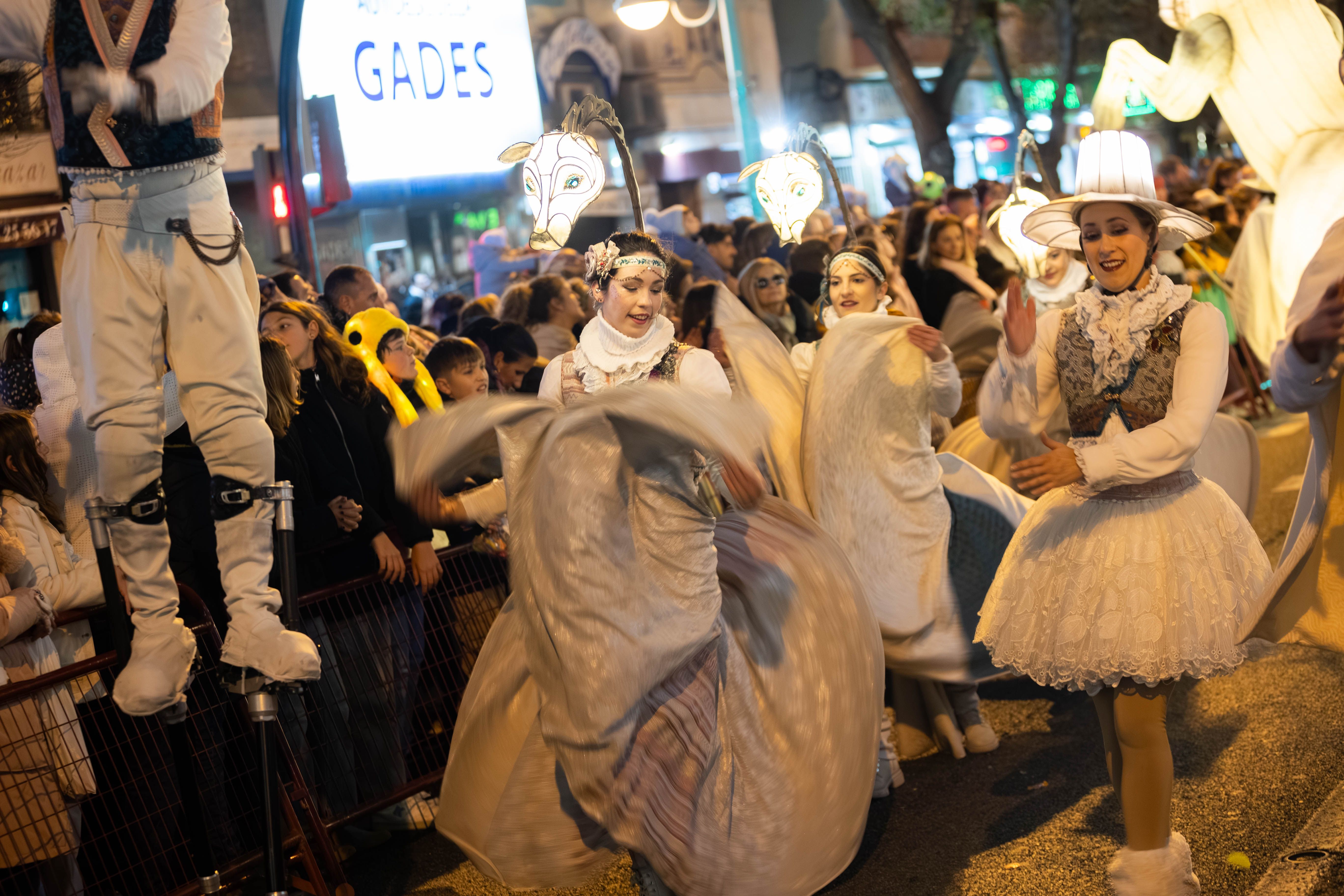 La cabalgata de los Reyes Magos en Cádiz, en imágenes La cabalgata de los Reyes Magos en Cádiz, en imágenes