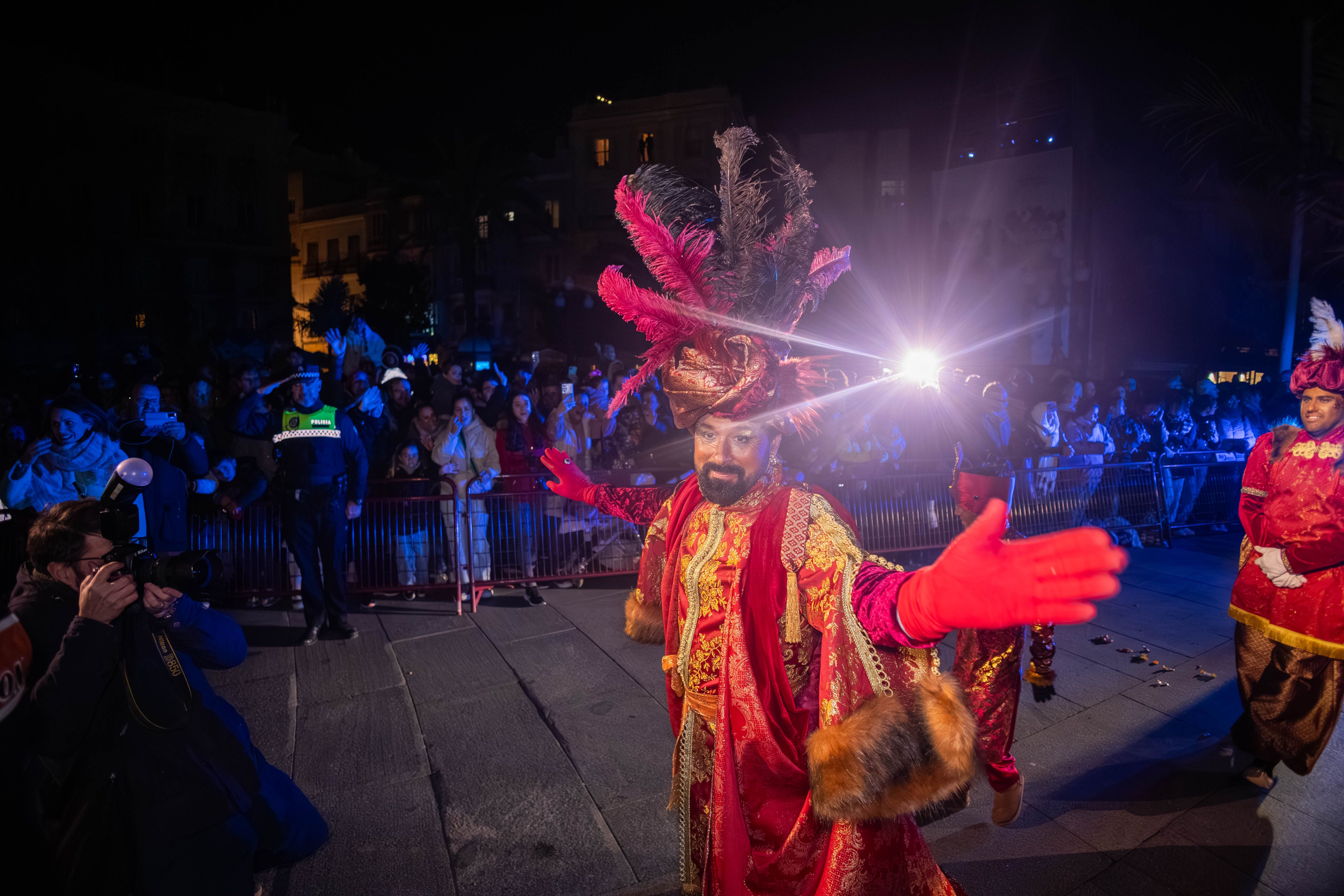La cabalgata de los Reyes Magos en Cádiz, en imágenes La cabalgata de los Reyes Magos en Cádiz, en imágenes