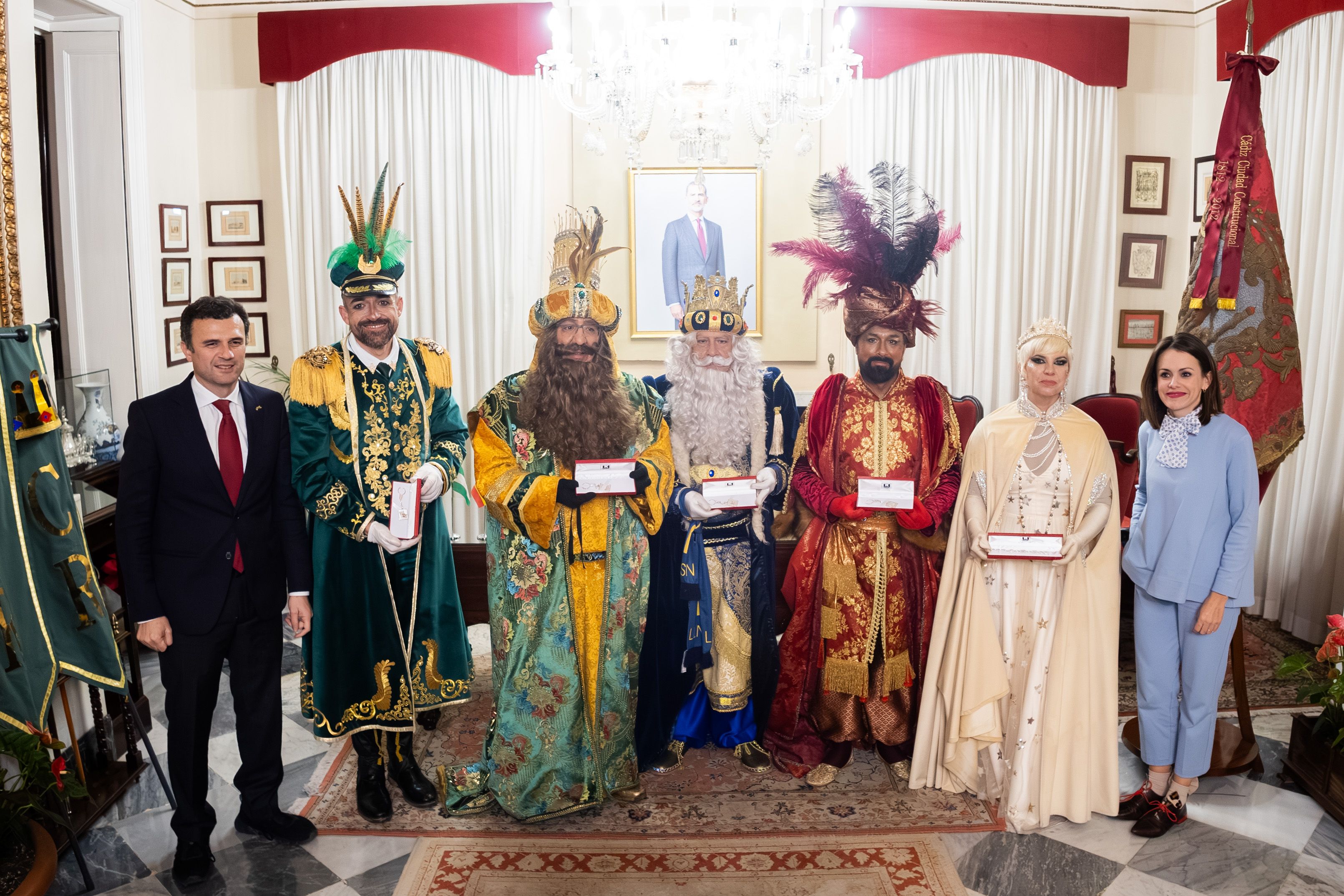 La cabalgata de los Reyes Magos en Cádiz, en imágenes La cabalgata de los Reyes Magos en Cádiz, en imágenes