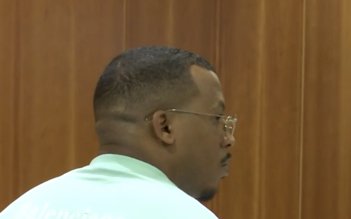 'El melillero', en una imagen de Canal Sur, durante el juicio en la Audiencia Provincial de Málaga, en noviembre pasado.