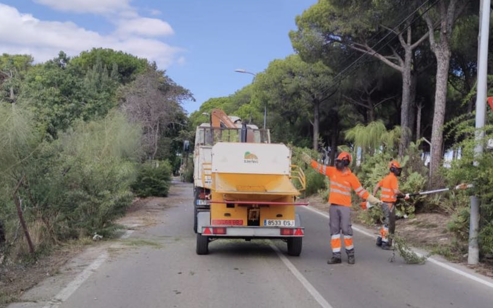 Zona verde en la Hijuela del Tío Prieto, una de las ARGs que retomarán sus procesos de regularización en El Puerto.
