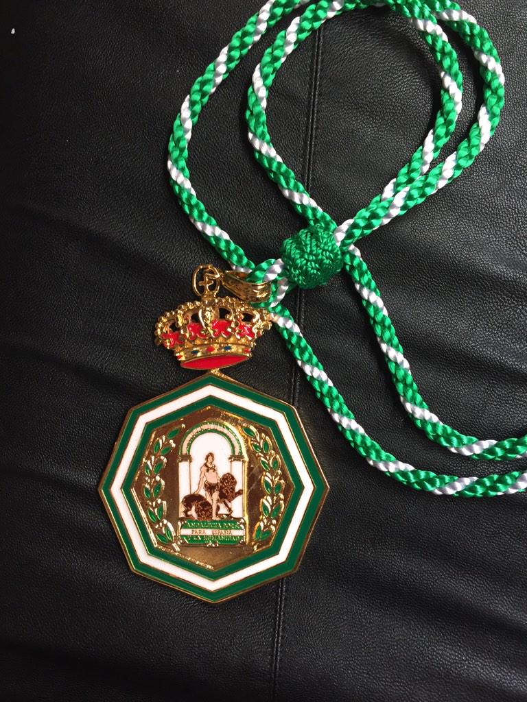 La Medalla de Andalucía.