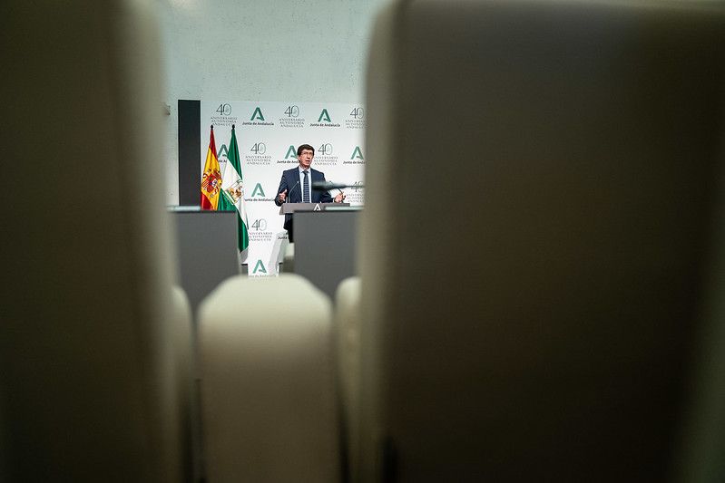 Marín, en rueda de prensa este lunes. FOTO: JUNTA