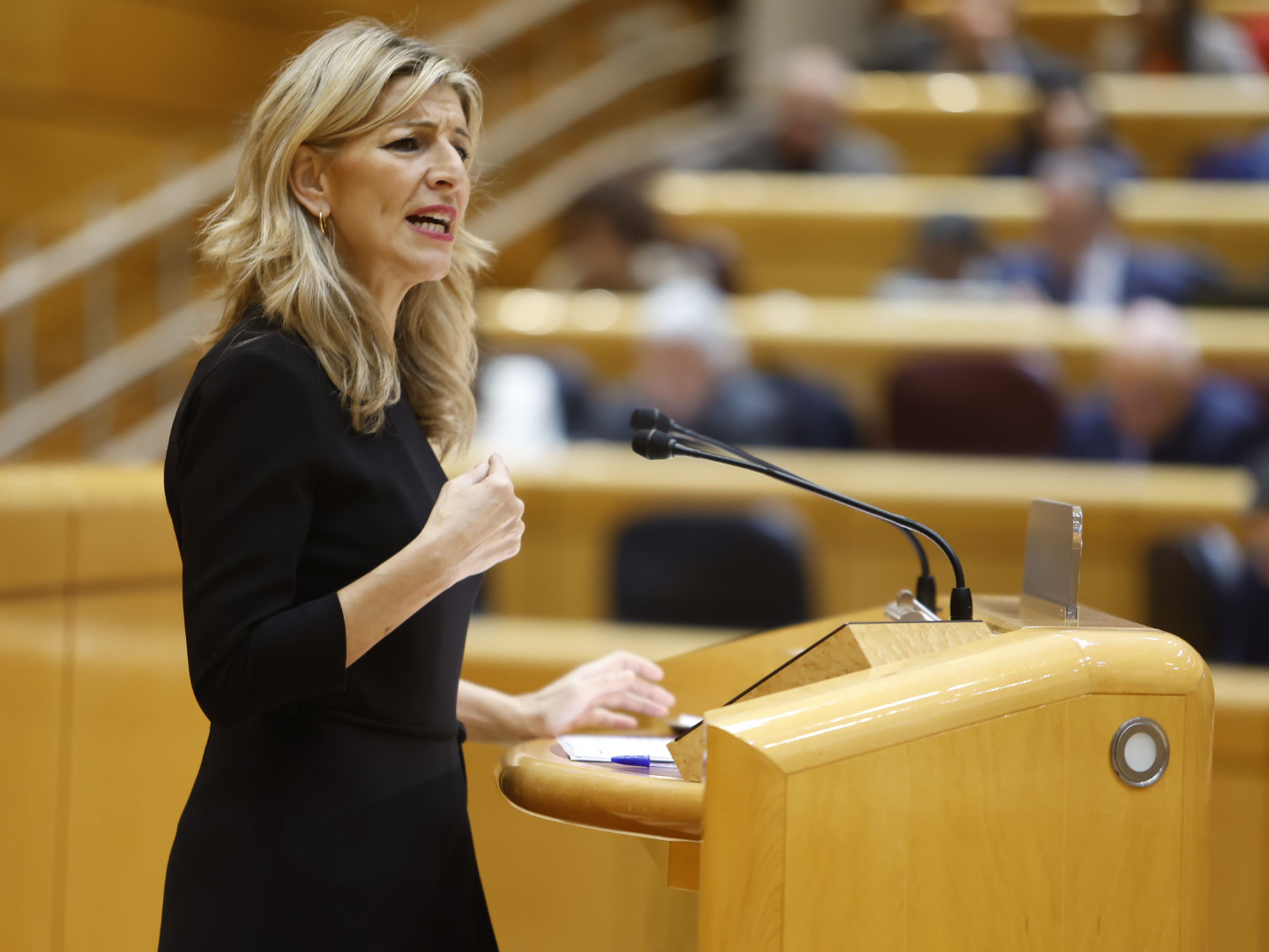 Yolanda Díaz, vicepresidenta del Gobierno.