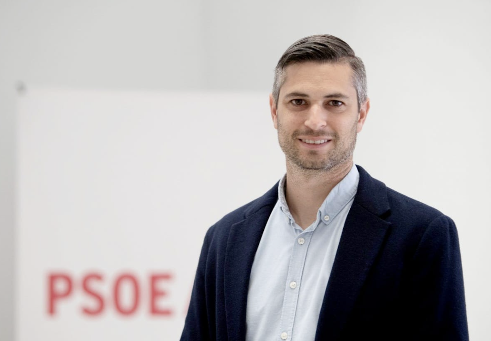 El portavoz del Grupo Socialista Ángel González.