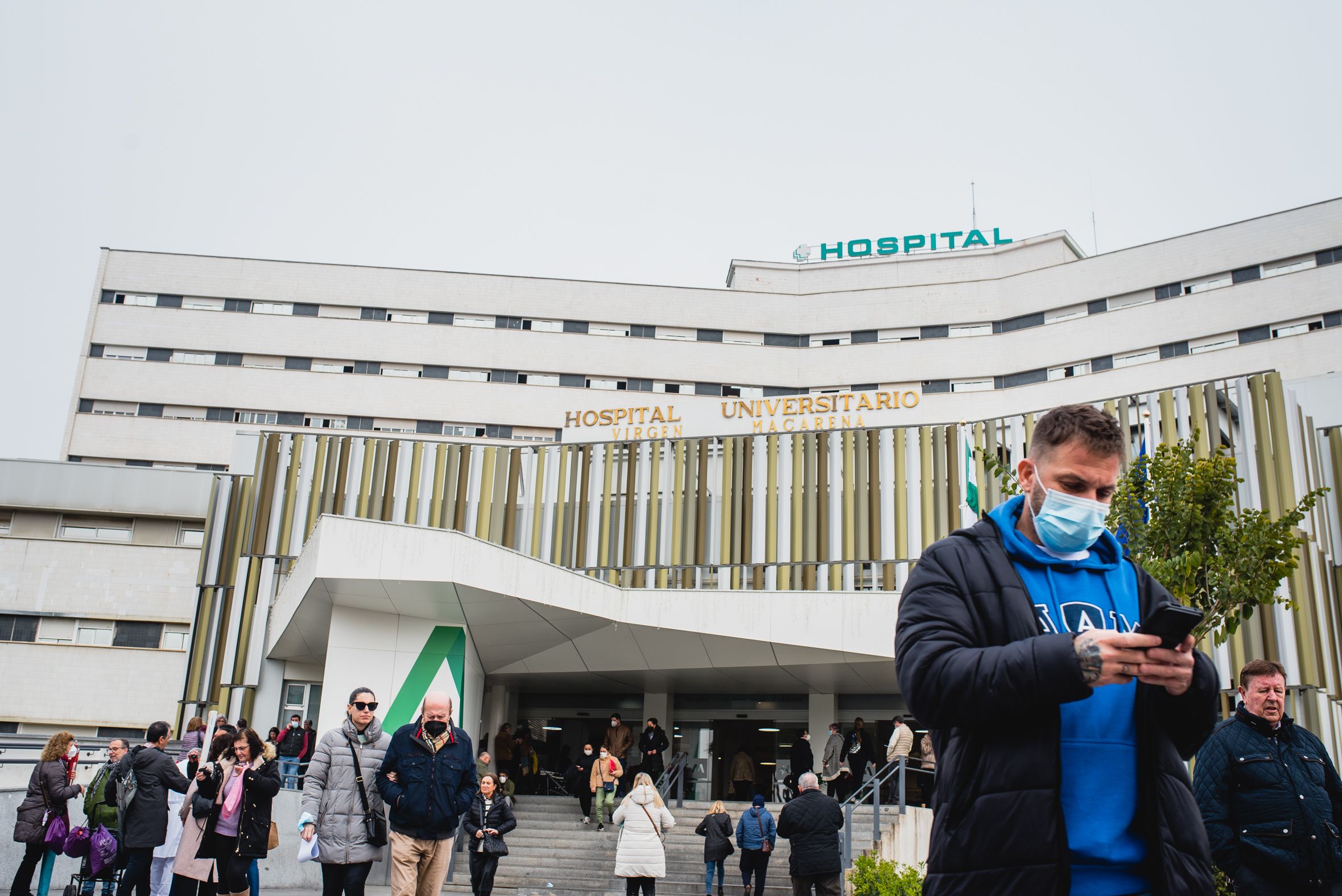 Imagen del Hospital Virgen Macarena, uno de los más importante del Sistema Nacional de Salud.