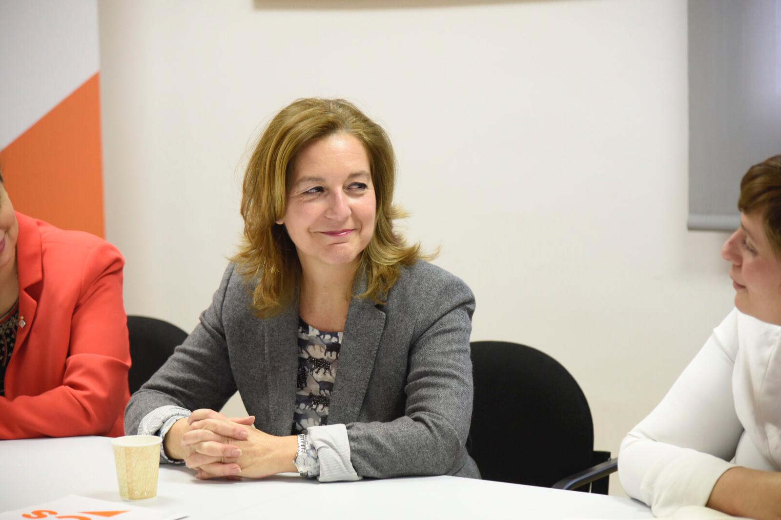 Carina Mejías, ex dirigente de Cs que ha anunciado su baja como afiliada.