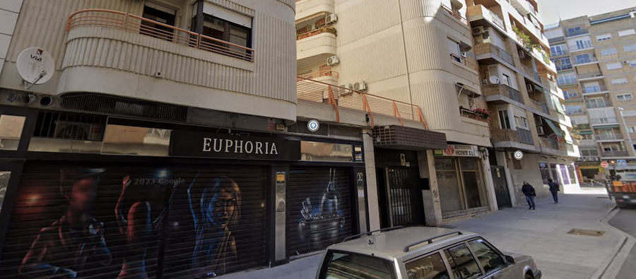 La discoteca cerca de la que se produjo el tiroteo en Granada.
