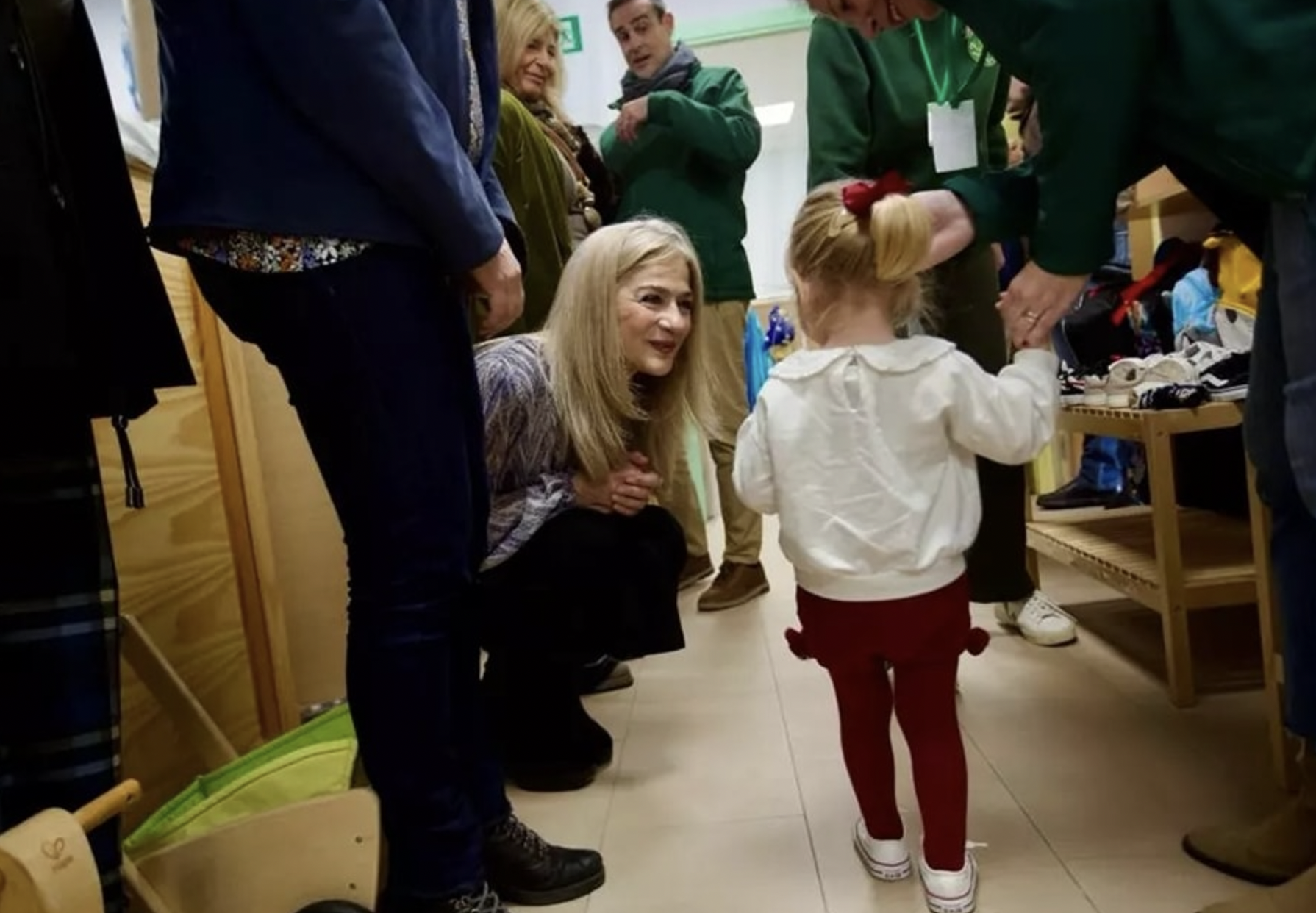 Visita de la consejera de Desarrollo Educativo y Formación Profesional, Patricia del Pozo, a centros docentes de Sanlúcar.