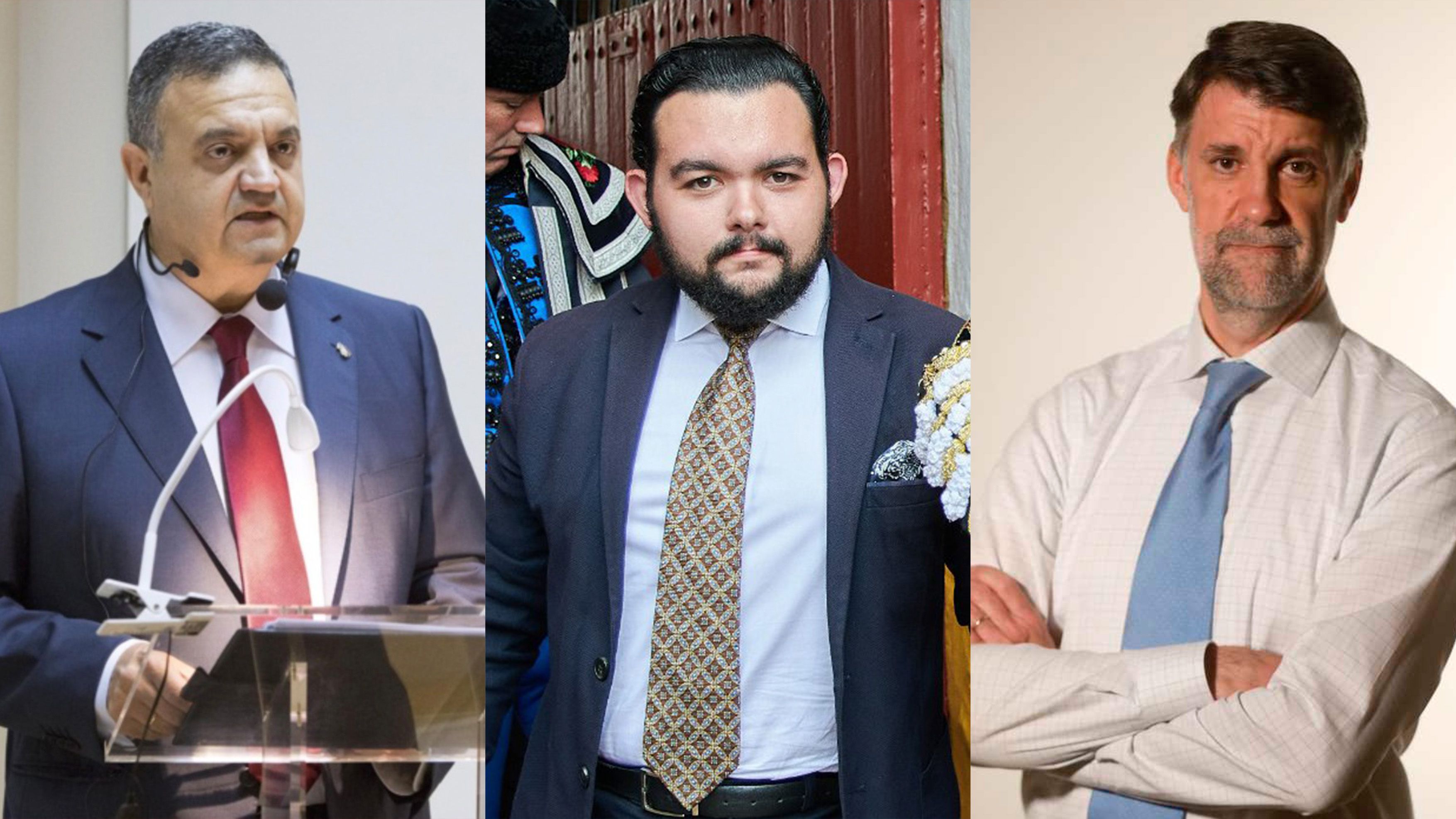 El Consejo de Sevilla otorga sus premios de investigación, fotografía y periodismo. Los premiados: Martín Carlos Palomo, Alejandro del Castillo y Javier Rubio.