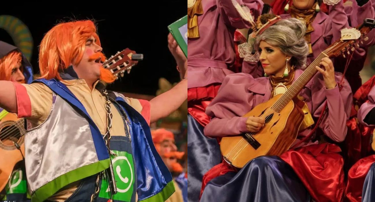 Isaac Trumpet y Ana Delgado, dos de los jerezanos que participan en el COAC.