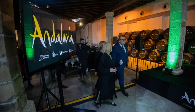 Presentación del stand de Andalucía en Fitur 2024