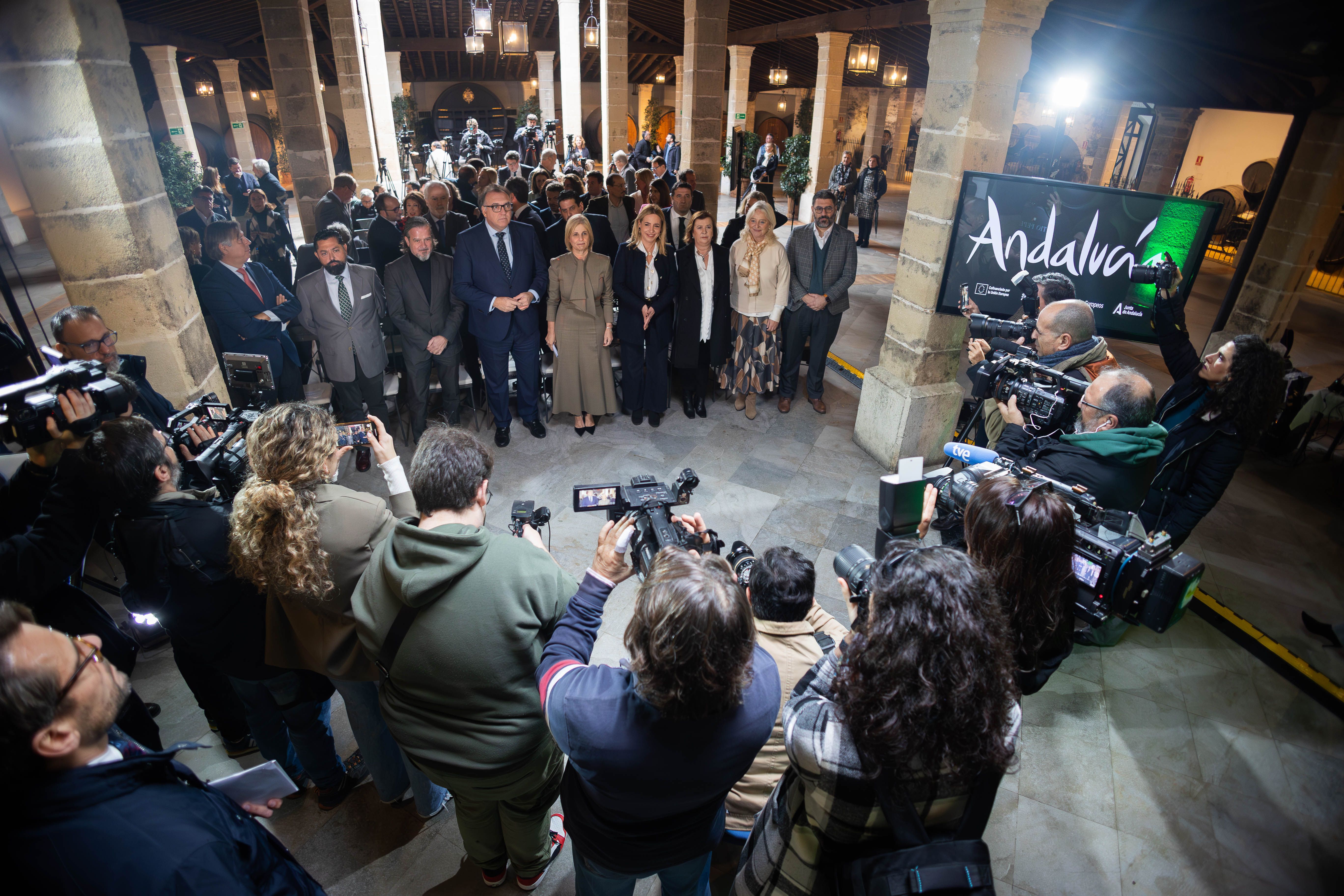 Presentación del stand de Andalucía en Fitur 2024