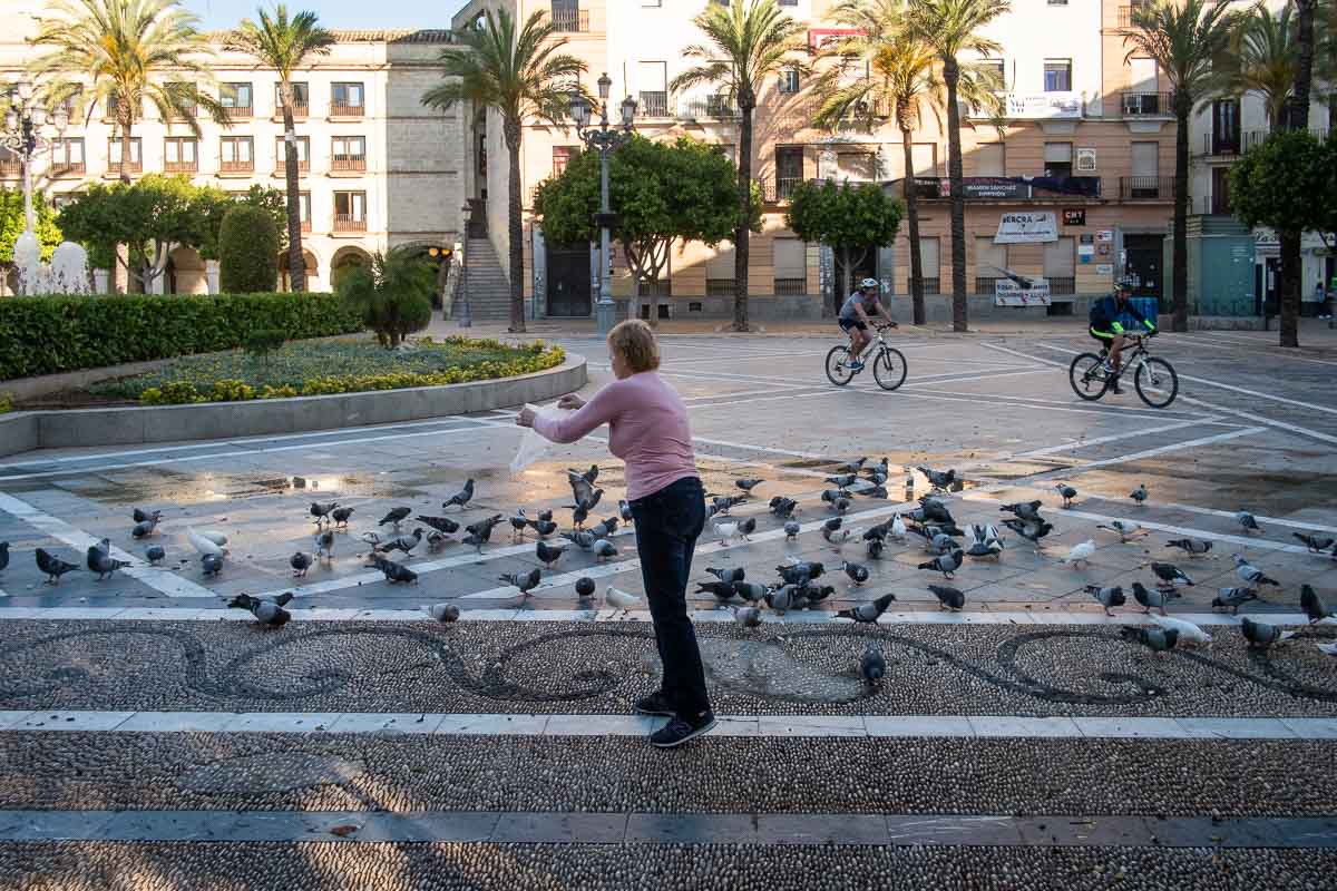 Plaza del Arenal, un punto céntrico de Jerez dónde los haya.