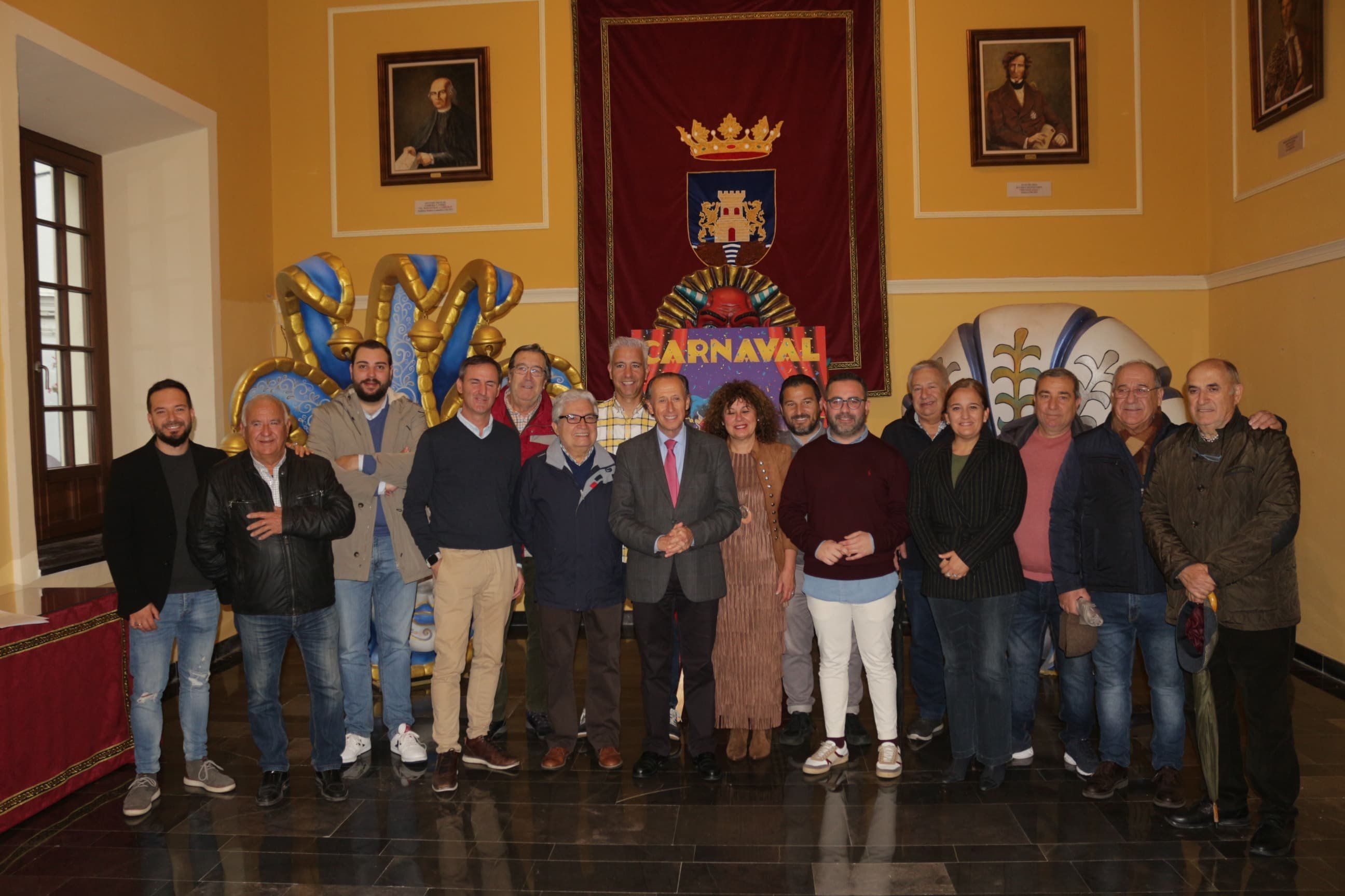Presentación del Carnaval en Chiclana.
